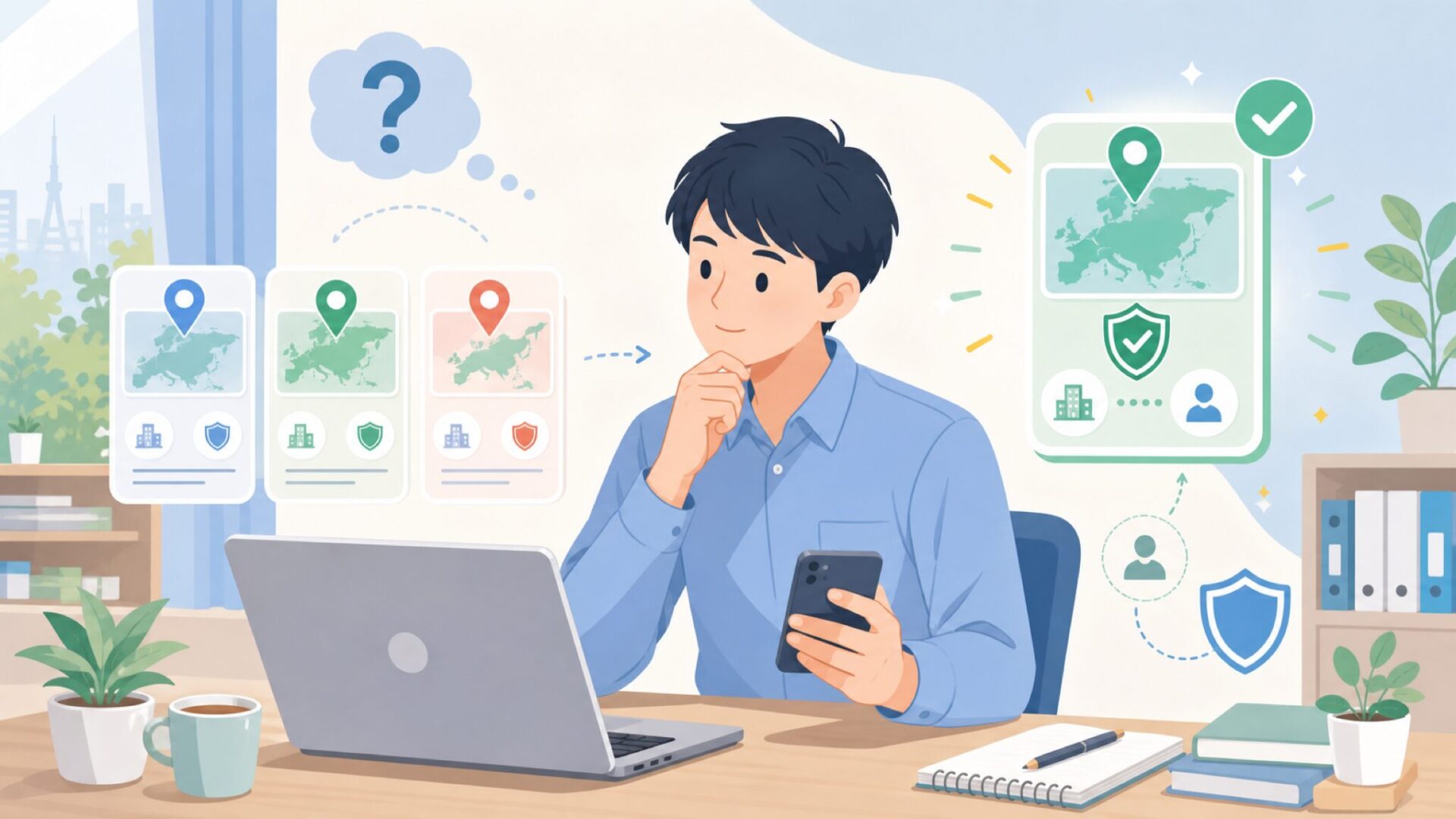 PCATECはどこの国のブランドなのかを表すイラスト