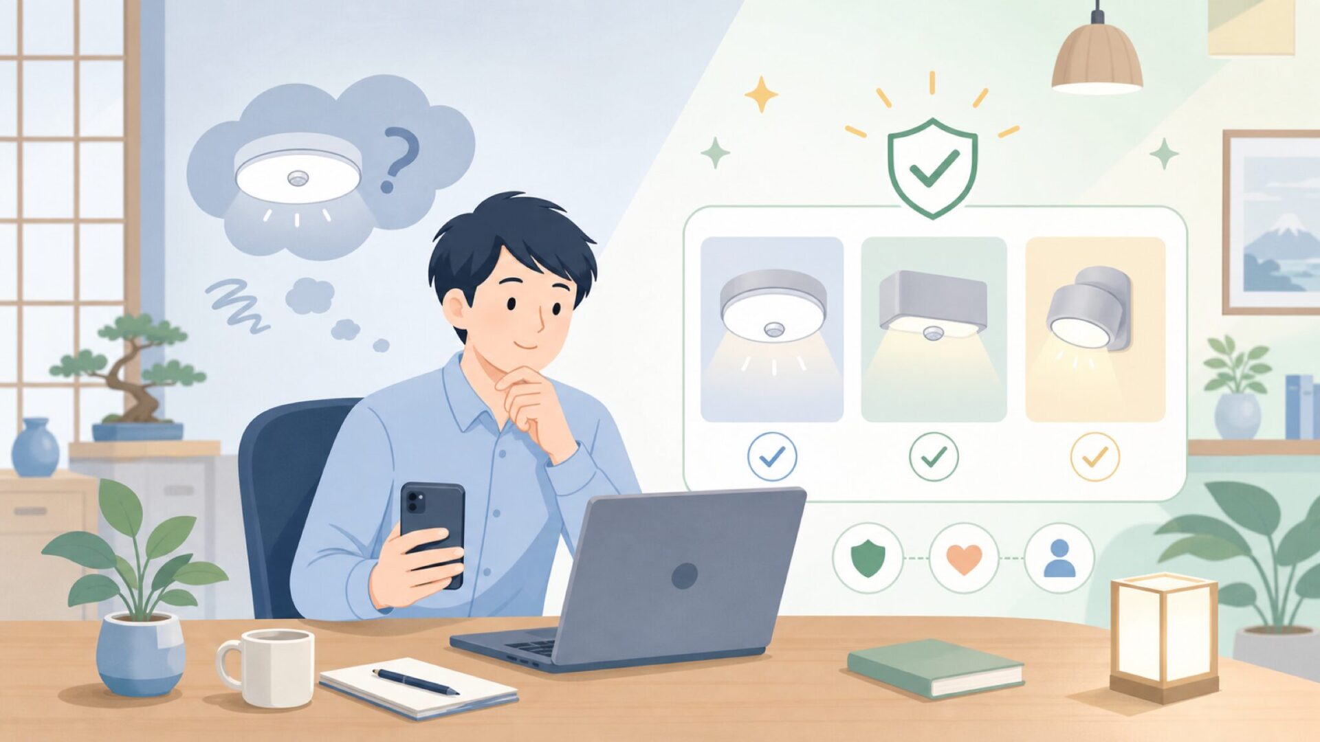 Onforuセンサーライトはどこの国のブランド？知っておきたい基礎知識を表すイラスト
