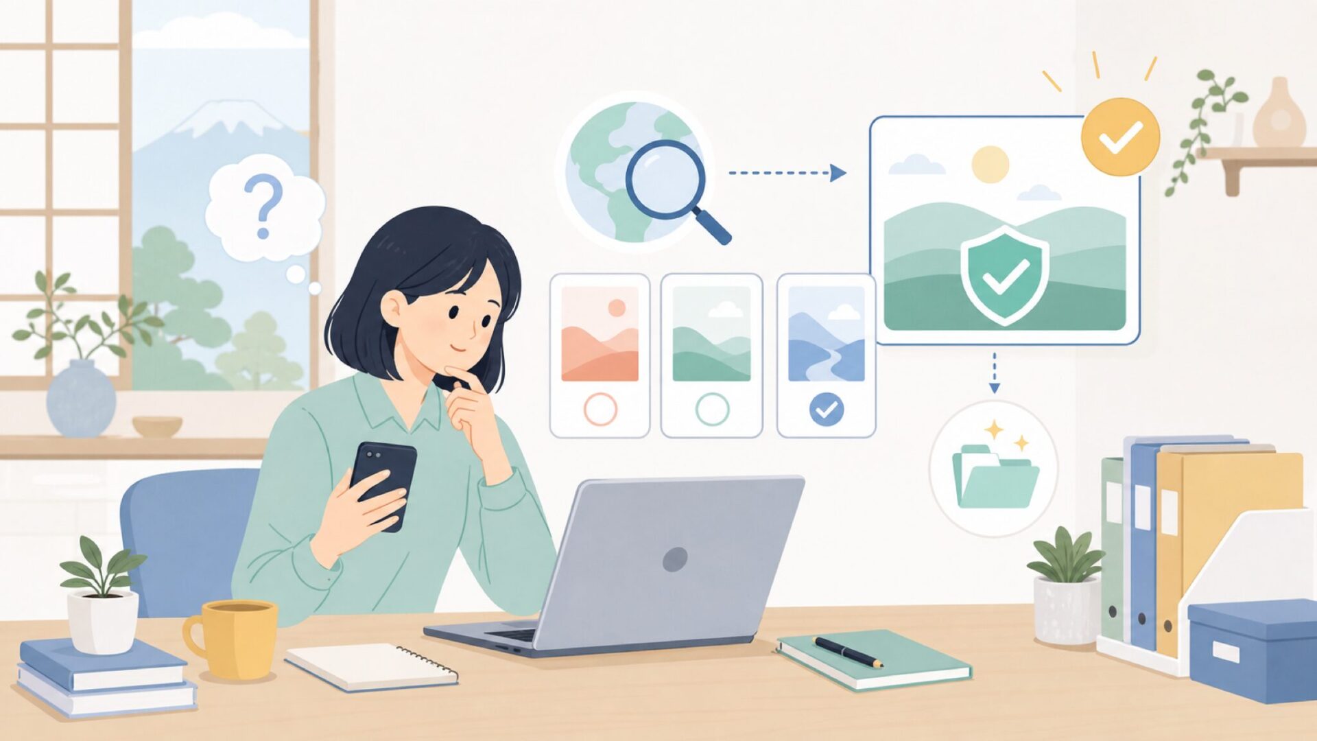 結論から確認、「My Favorite Things」はどこの国の言葉?を表すイラスト