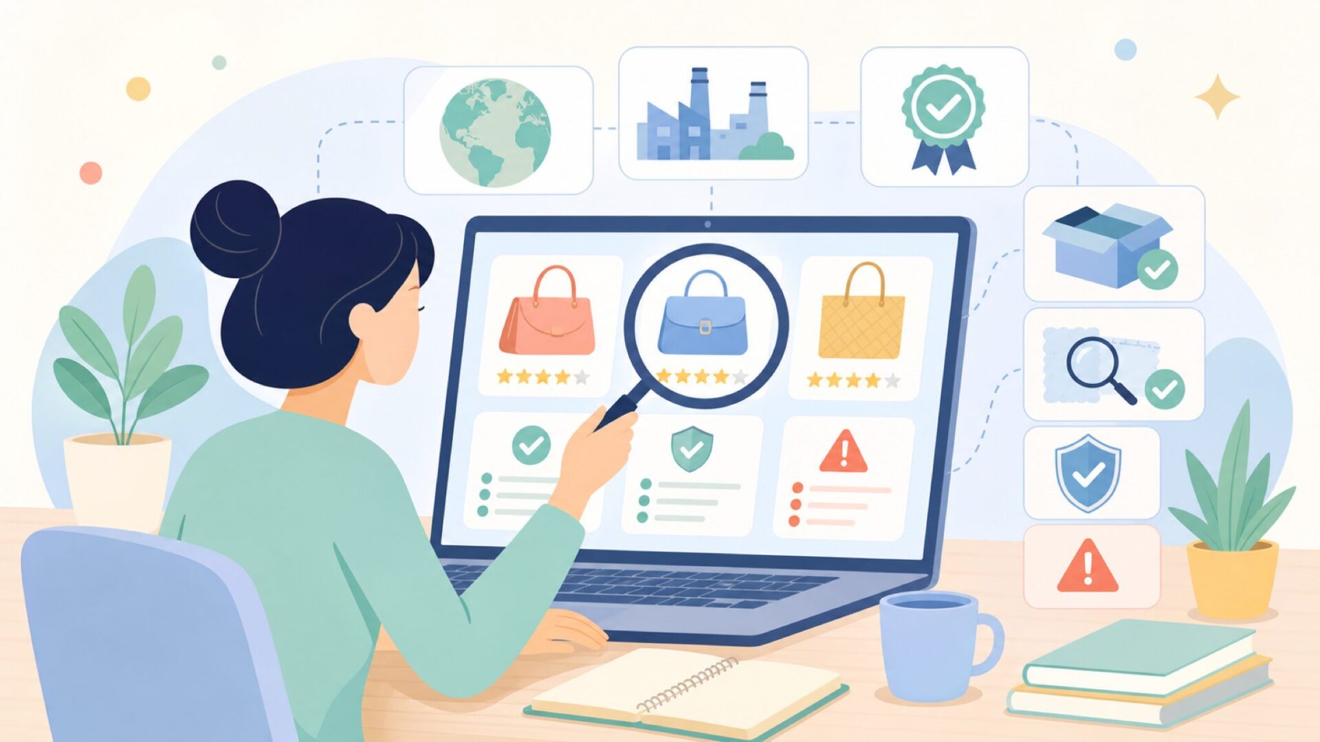 Aisidraはどこの国のブランド?会社概要と販売実態を確認するを表すイラスト