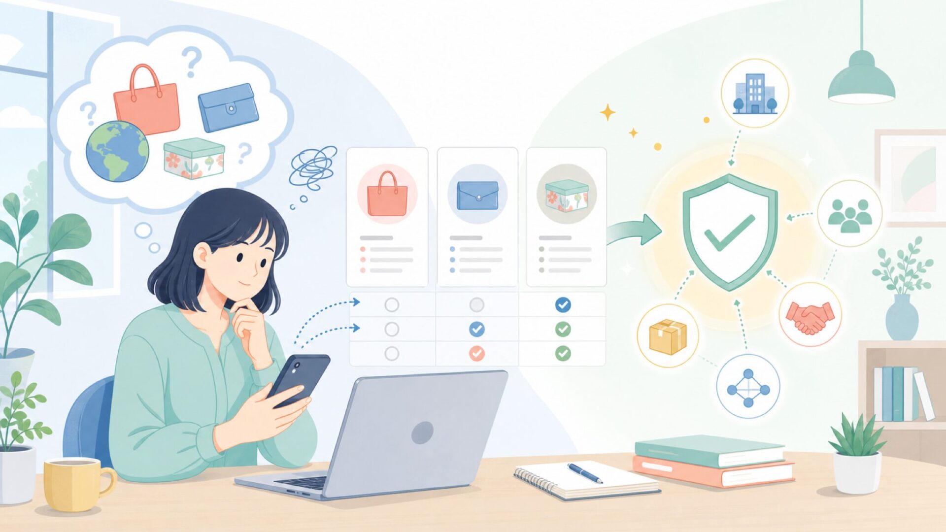 Pinkfresh Studioが気になったら知っておきたい会社の基本を表すイラスト