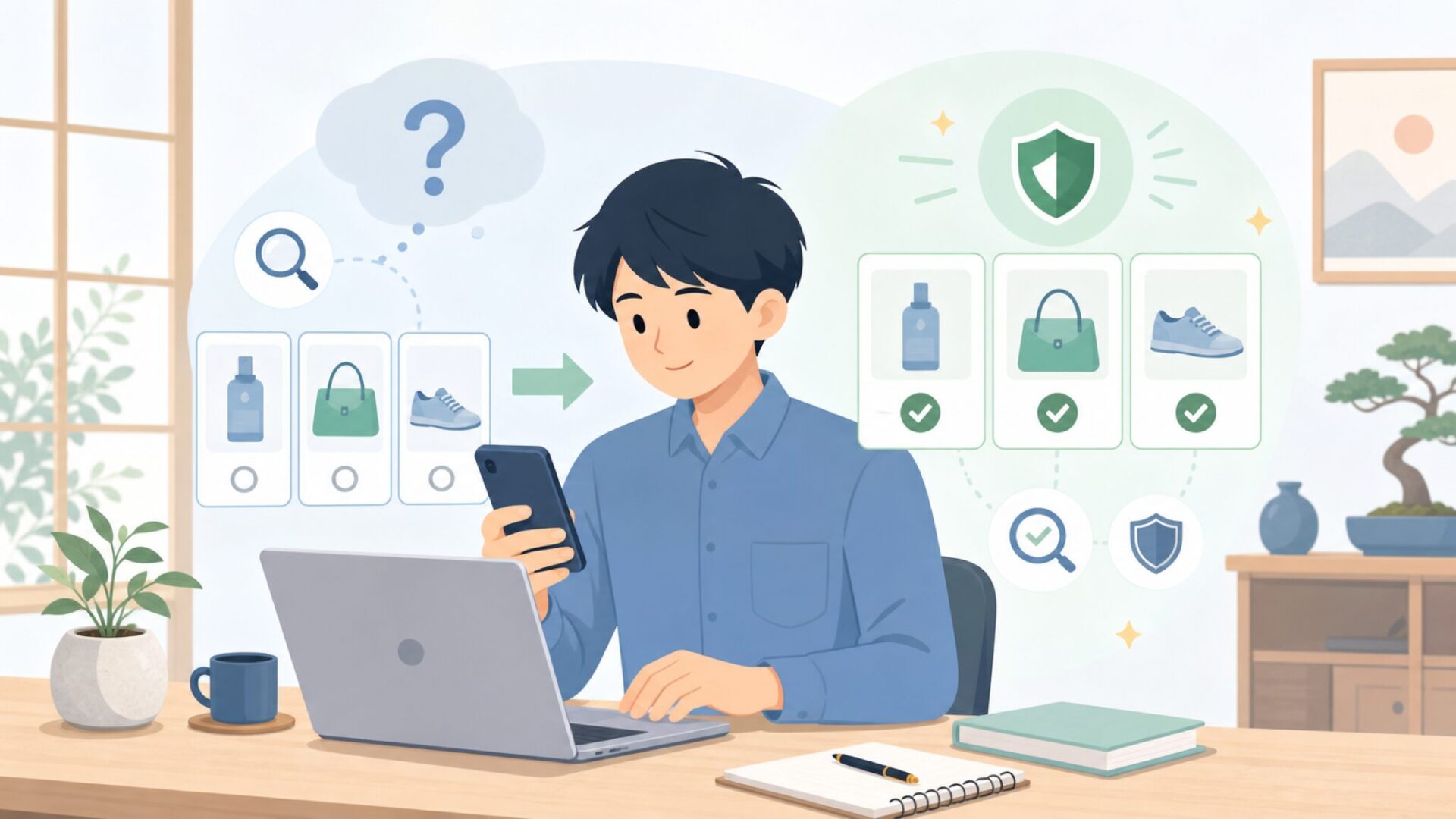 Gina K Designsはどこの国のブランド？結論と基礎情報を表すイラスト