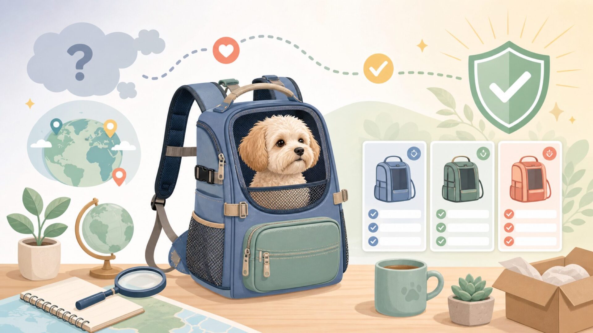 K9 Sport Sackはどこの国のブランド？信頼性を最初に確認を表すイラスト