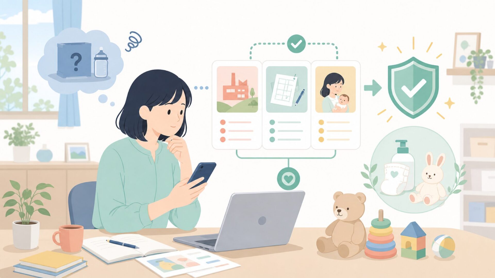BeginAgainはどこの国生まれのブランドなのかを表すイラスト