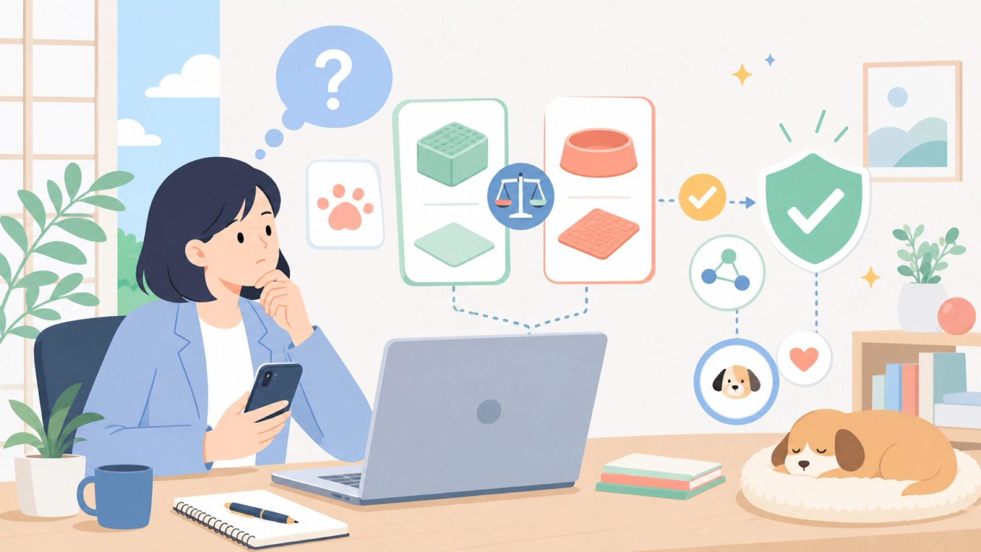 LickiMatはどこの国で生まれたブランドなのかを表すイラスト
