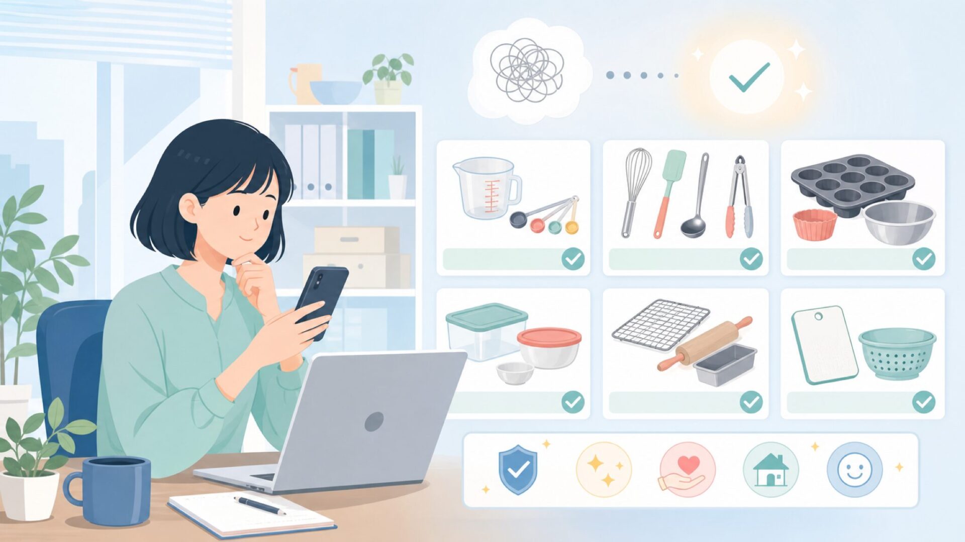 Norproの代表的な人気商品ラインナップを表すイラスト