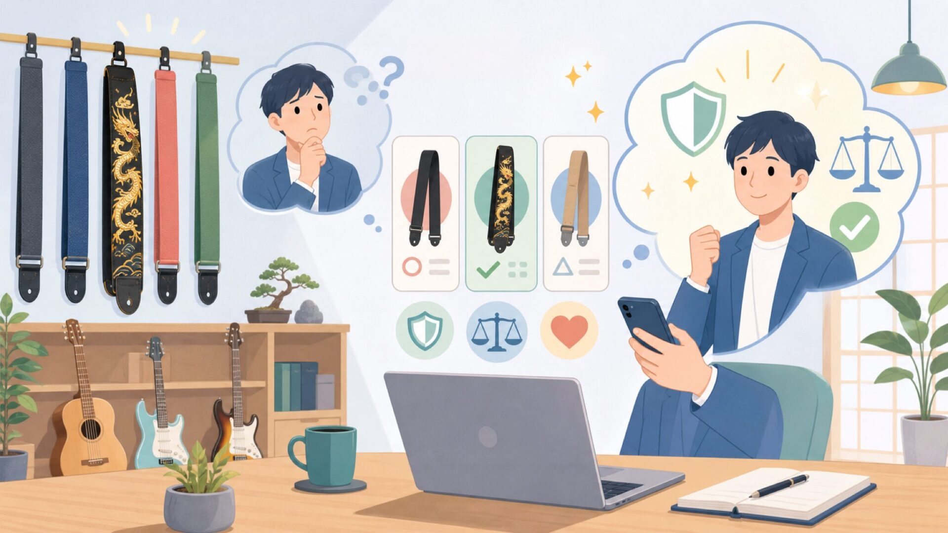 龍柄デザインが目を引くMPD2-123の魅力とはを表すイラスト