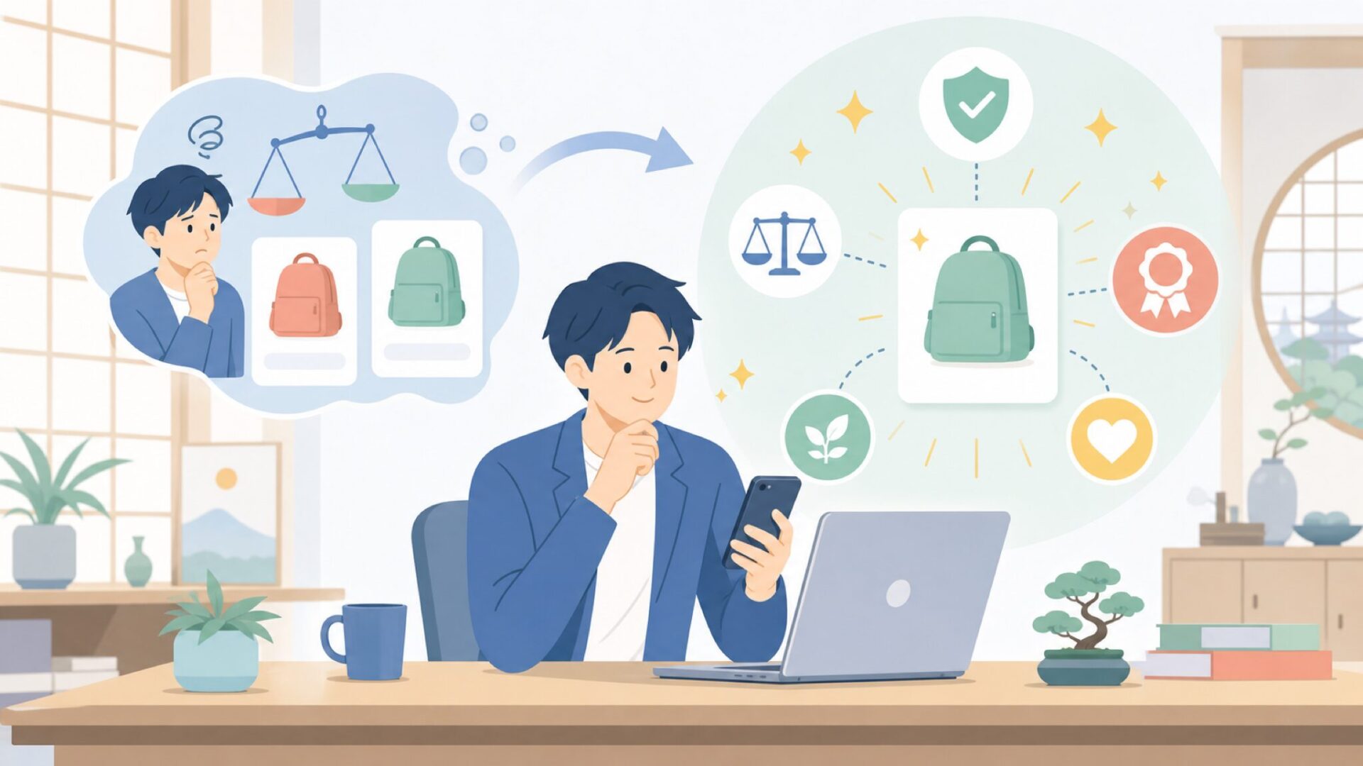 TARRAGOが選ばれる理由｜強みとリニューアルの進化を表すイラスト