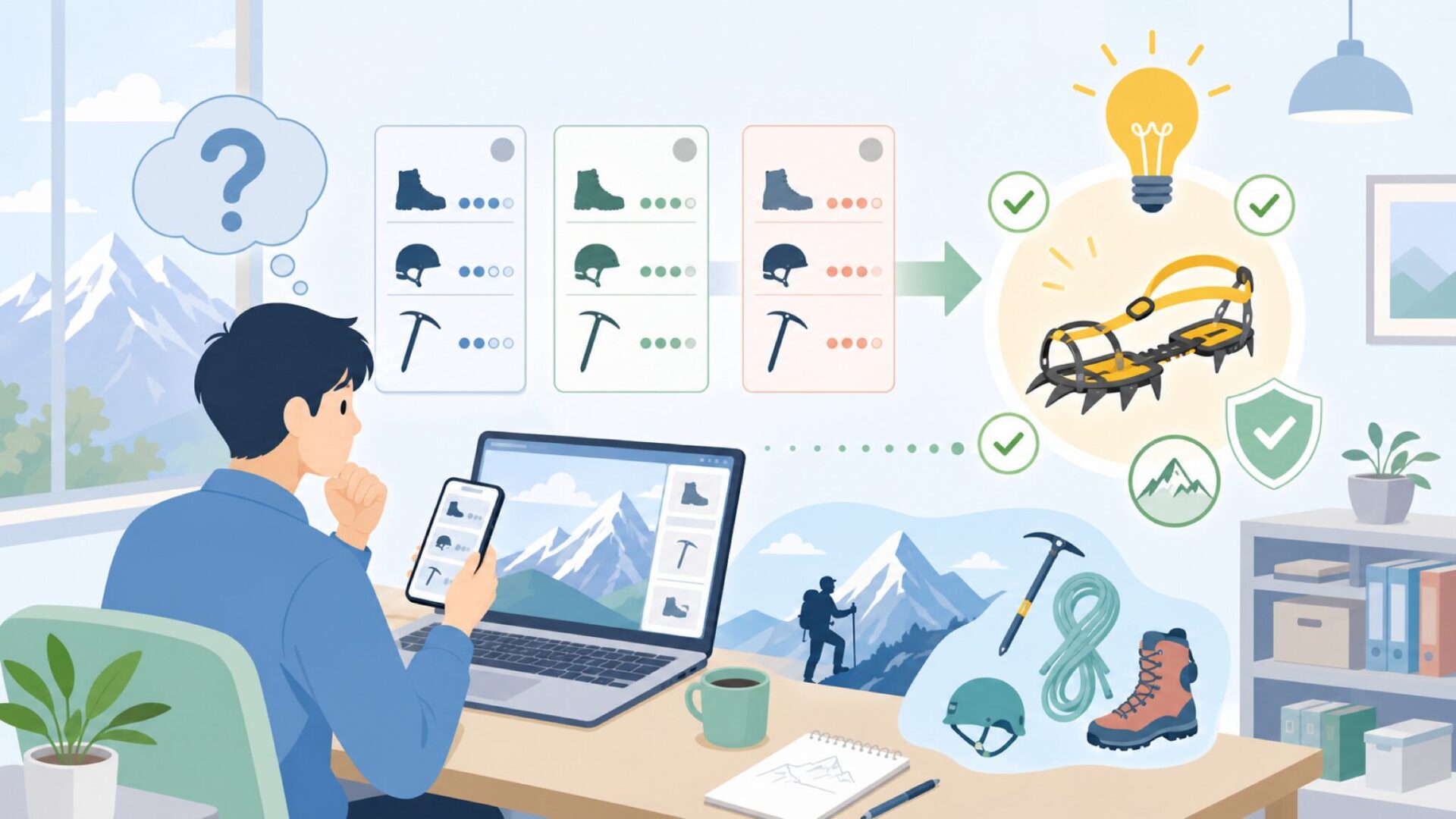 「アイゼンの生みの親」と呼ばれる理由を表すイラスト