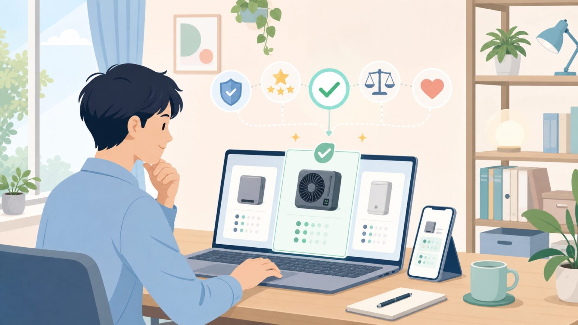 AC Infinityが多くのユーザーに選ばれる理由を表すイラスト