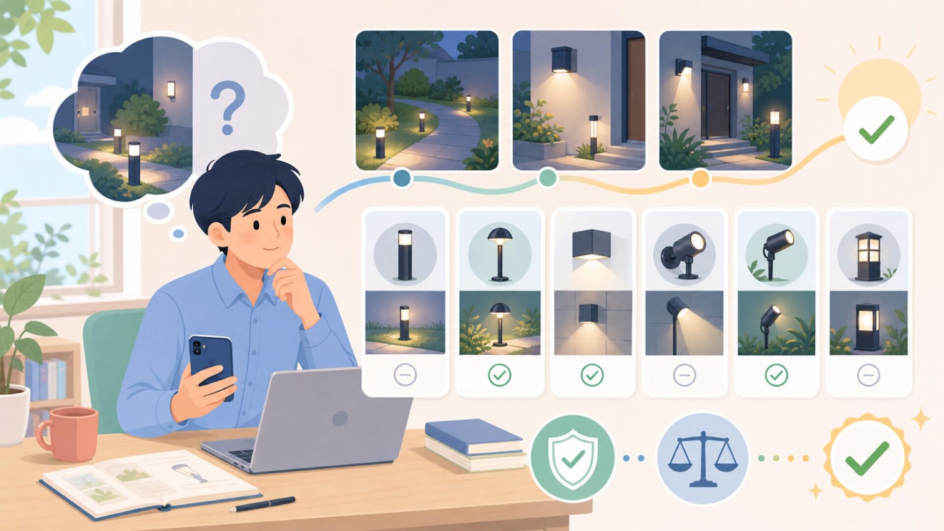 LEONLITEの製品ラインナップと特徴を表すイラスト