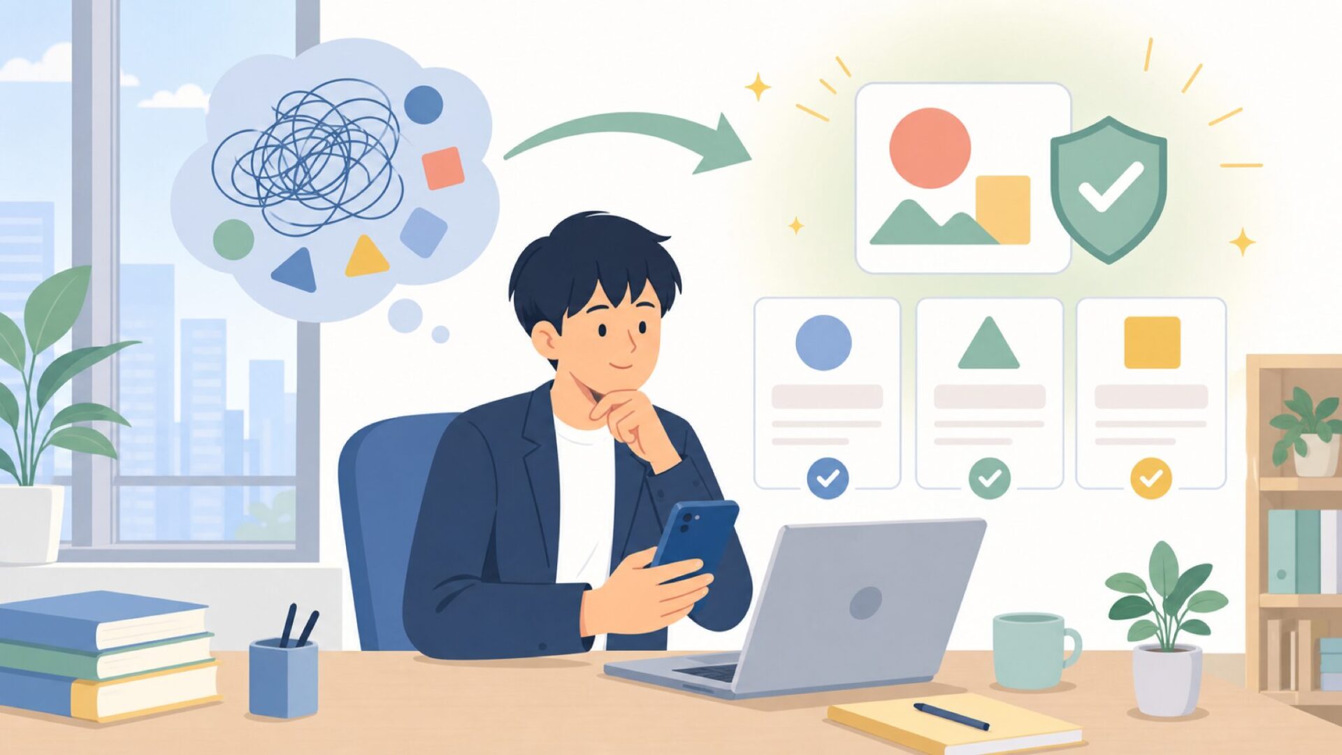 Moses Verlagってどんな会社？知っておきたい基本情報を表すイラスト