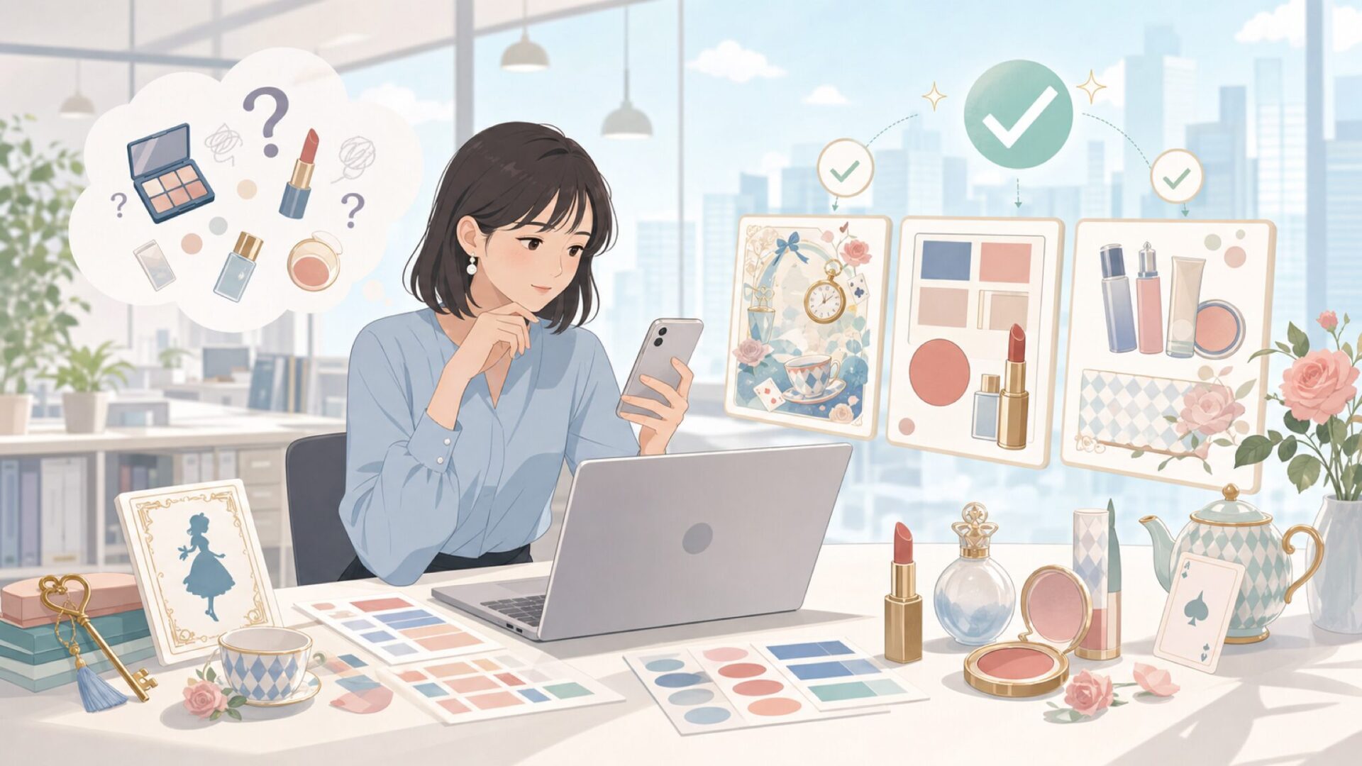 Dintoの最新情報 — 新作アリスコレクションと話題の広がりを表すイラスト