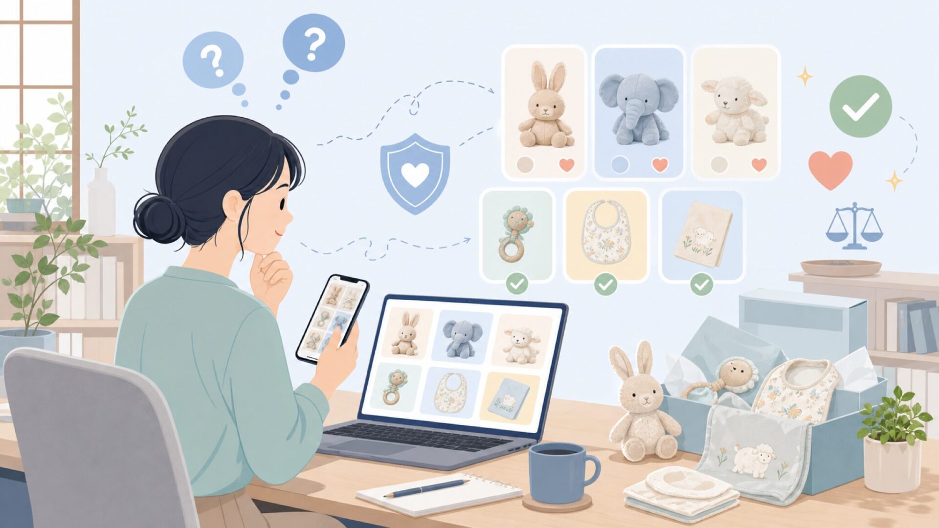 Little Dutchの人気商品ラインナップを表すイラスト