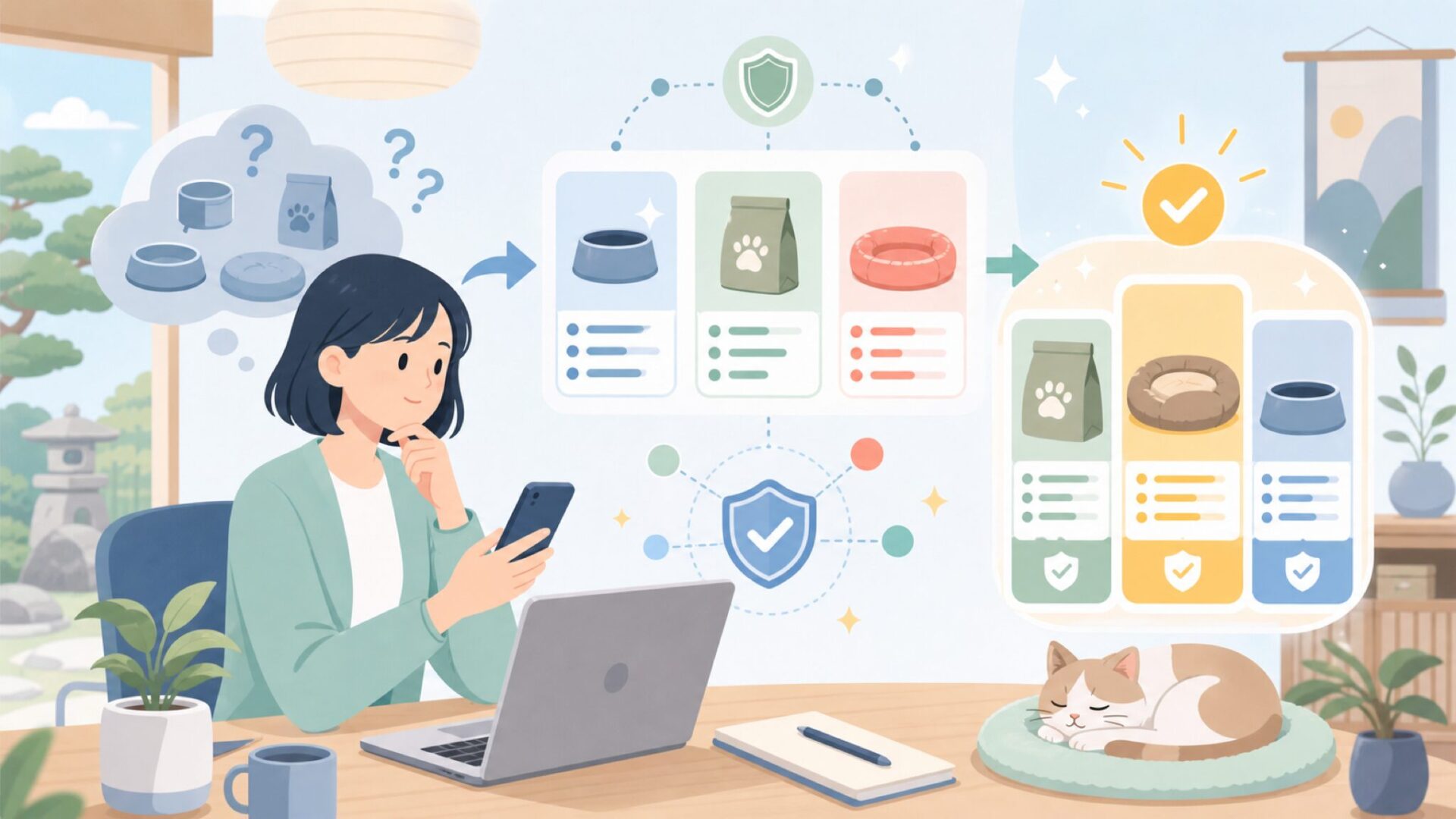 人気・ベストセラーから見るEthical Petの評判を表すイラスト