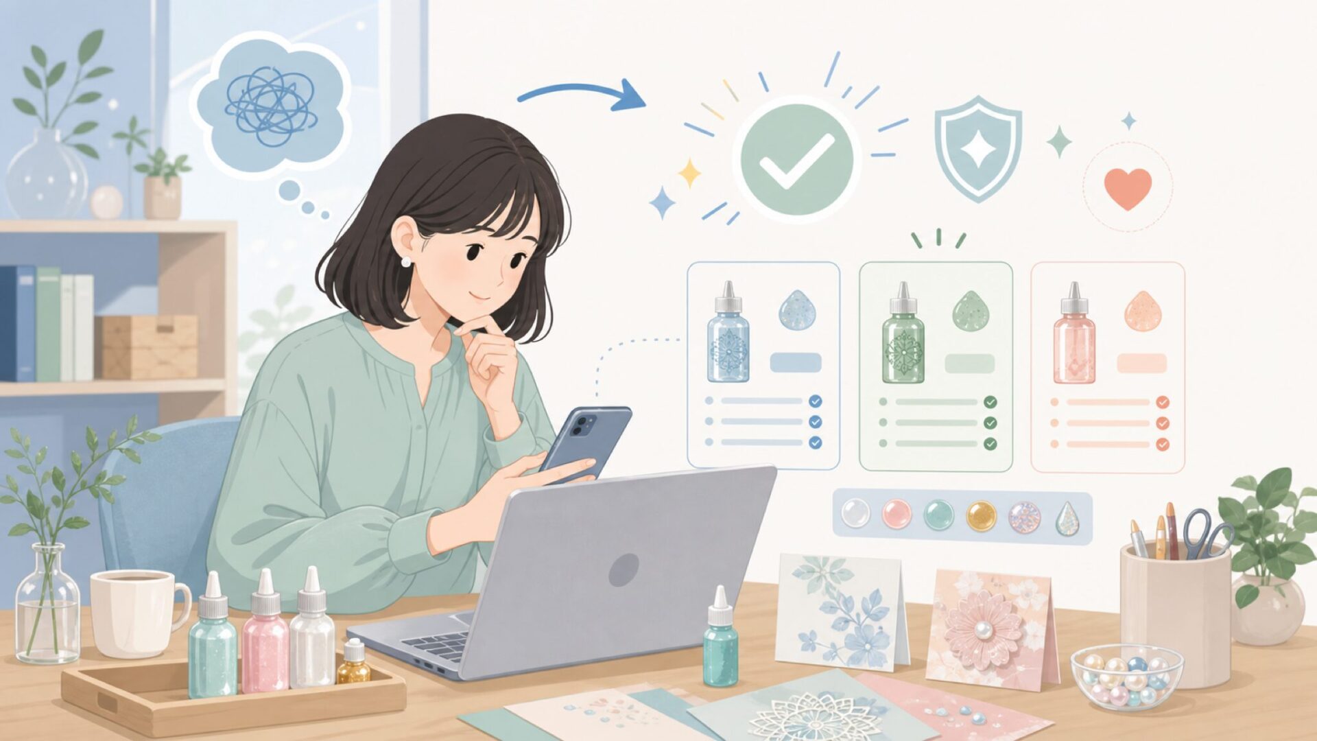 人気シリーズ「Nuvo」の特長と使い方を表すイラスト