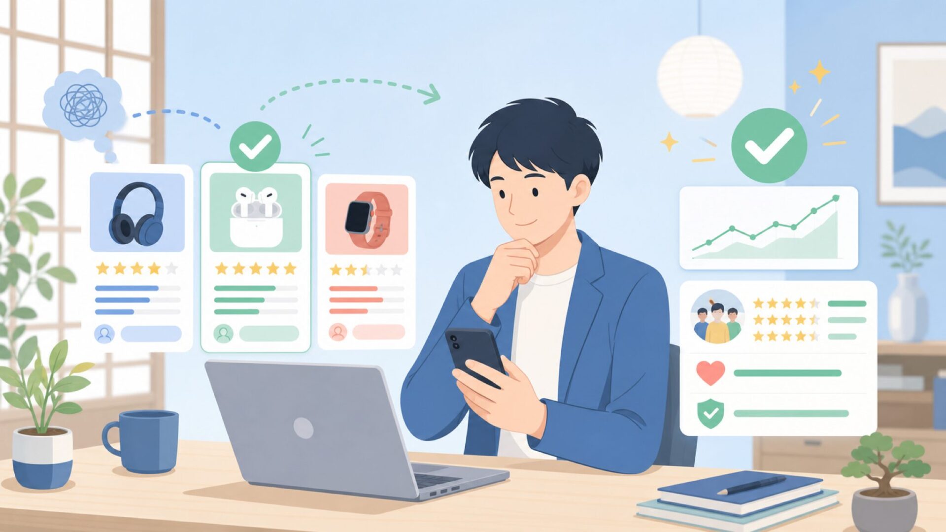 Yaheetechの評判・口コミは実際どうなのかを表すイラスト