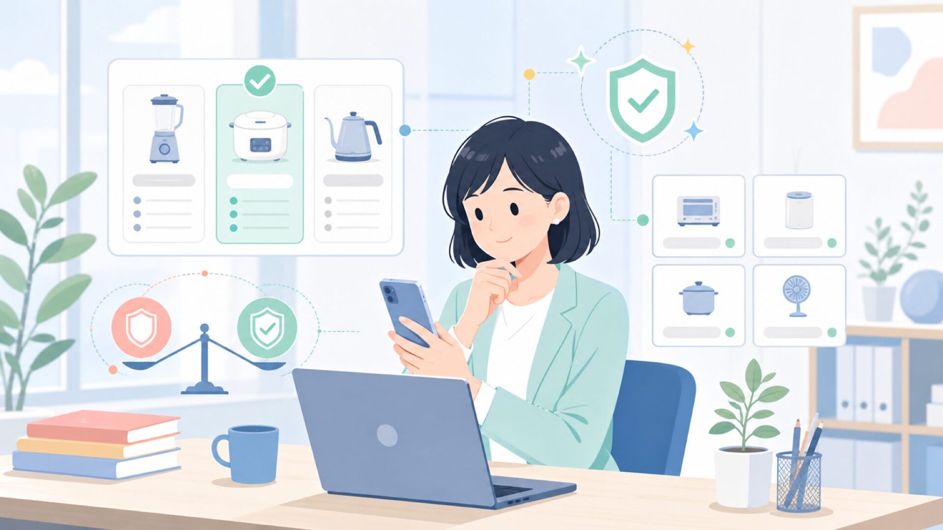 日本ムーグ・メステックとの違いから見る信頼性の目安を表すイラスト