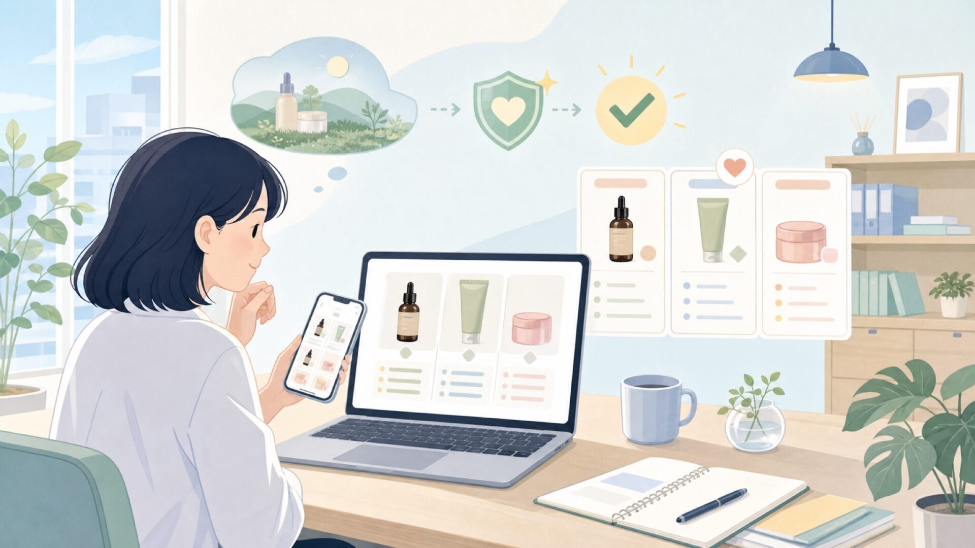 人気商品から見るMary&Mayの特徴を表すイラスト