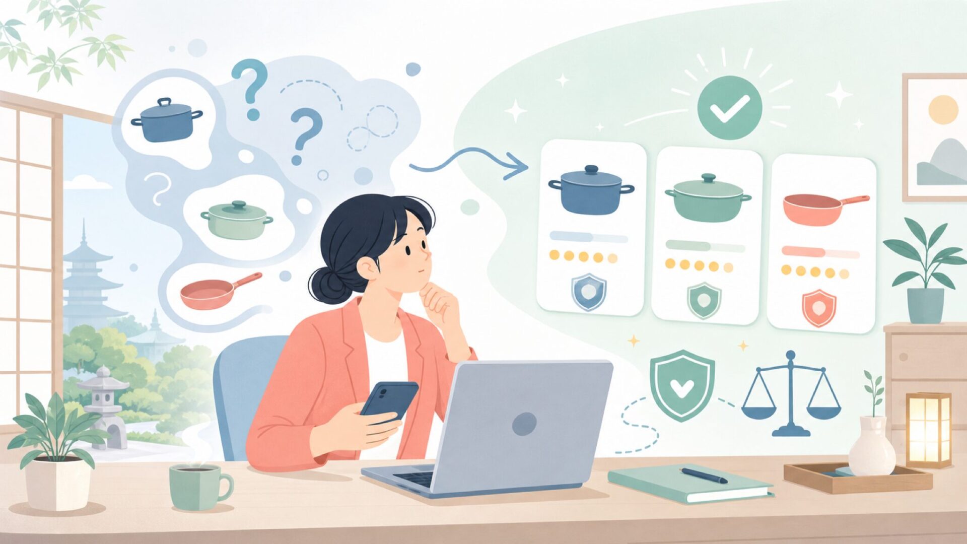 Barazzoniは自分に合う?口コミからわかる向き不向きを表すイラスト
