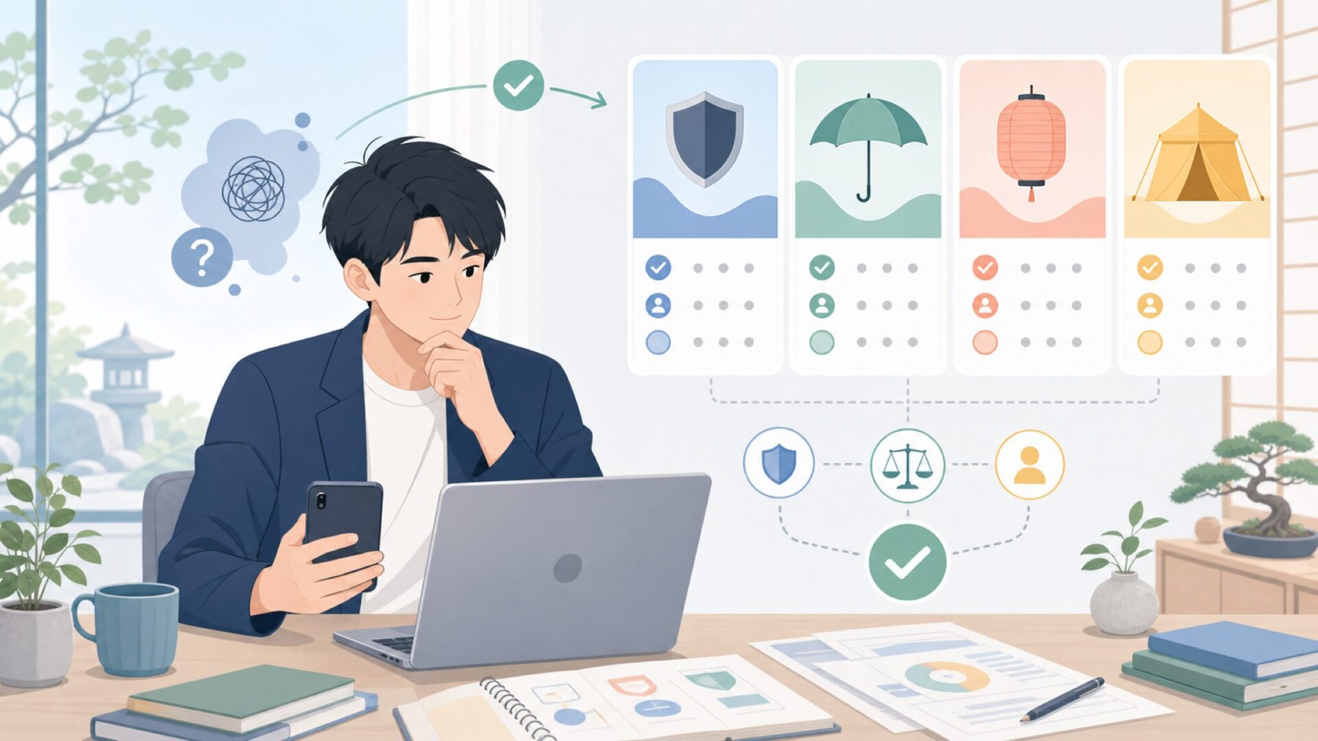 Matadorの代表的な商品ラインナップを表すイラスト