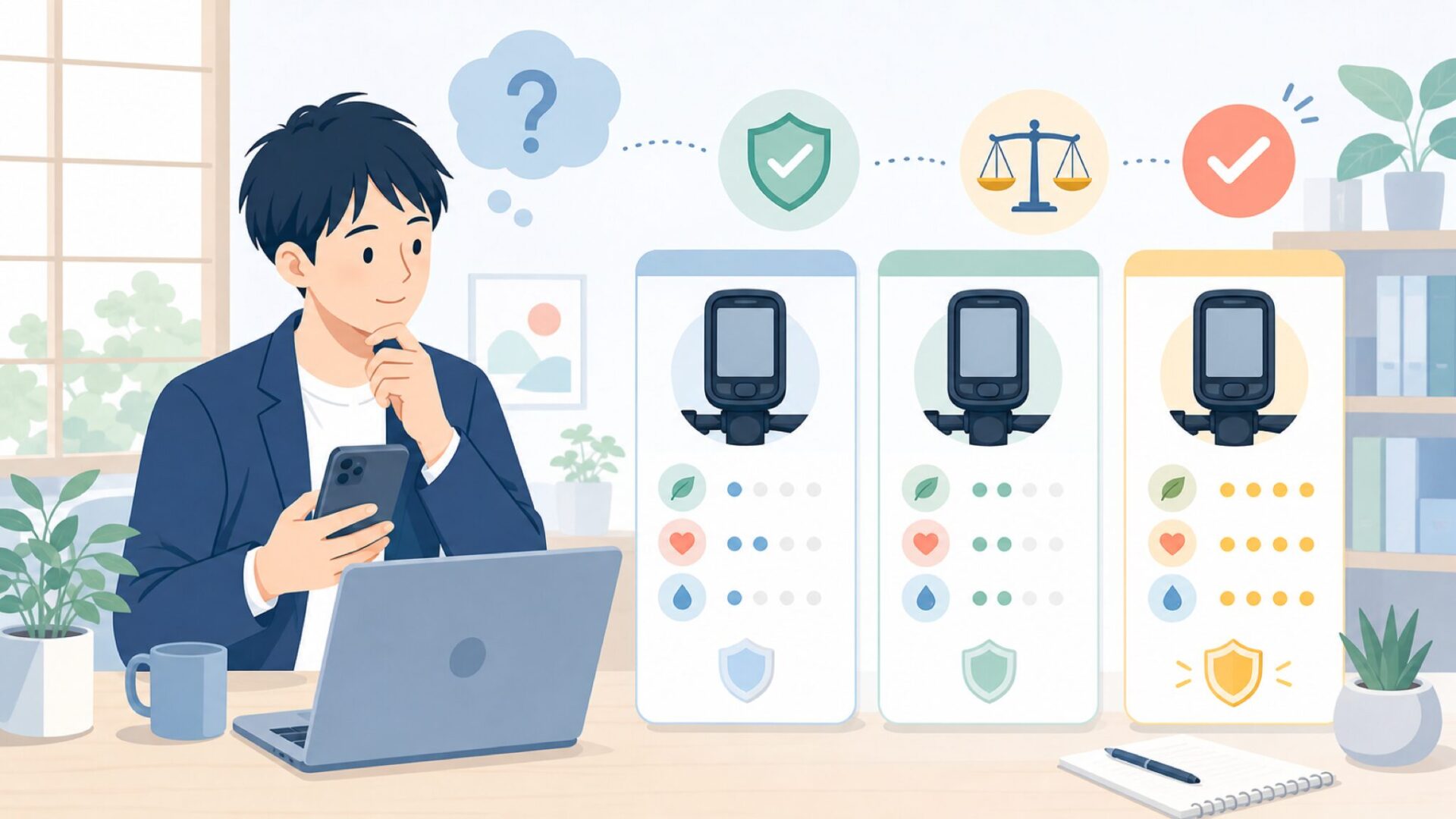 C606・C606 Pro・C706の特徴と選び方を表すイラスト