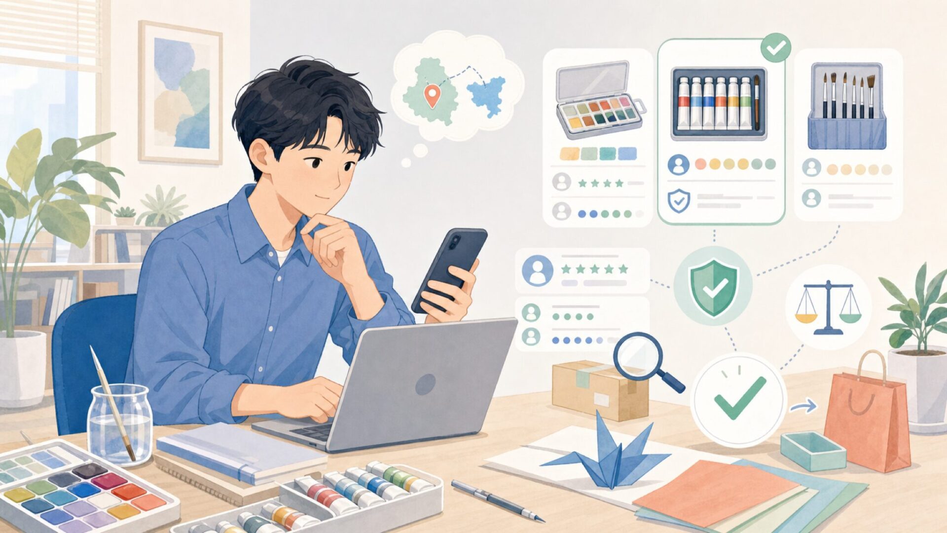 CTA(記事末尾)を表すイラスト