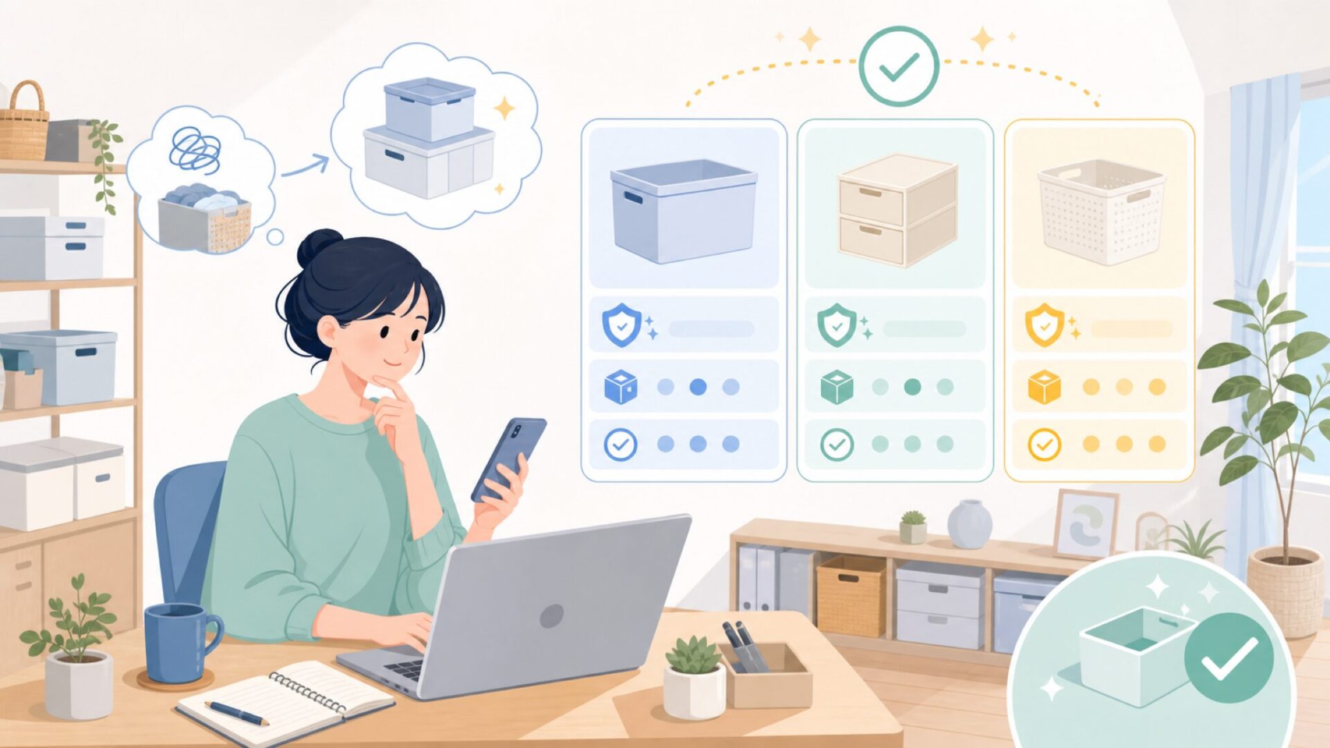 CTA(記事末尾)を表すイラスト