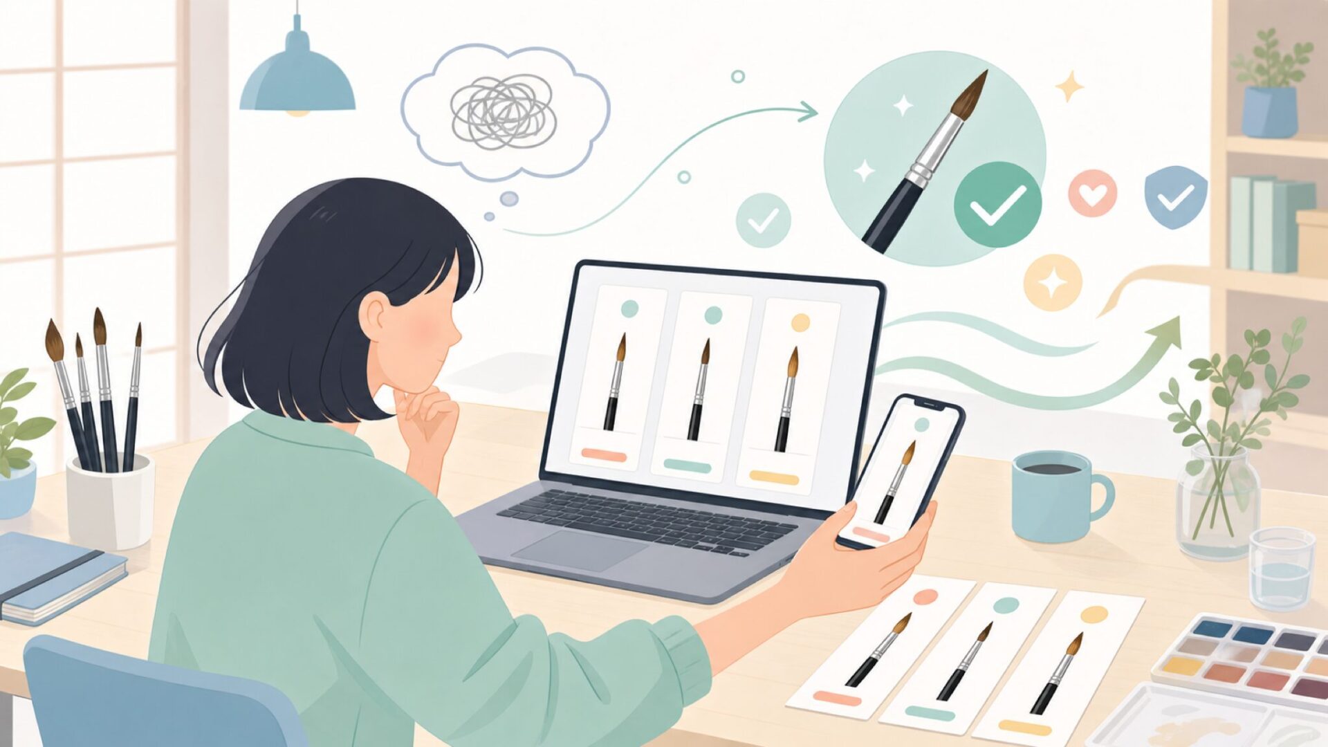 CTA(記事末尾)を表すイラスト