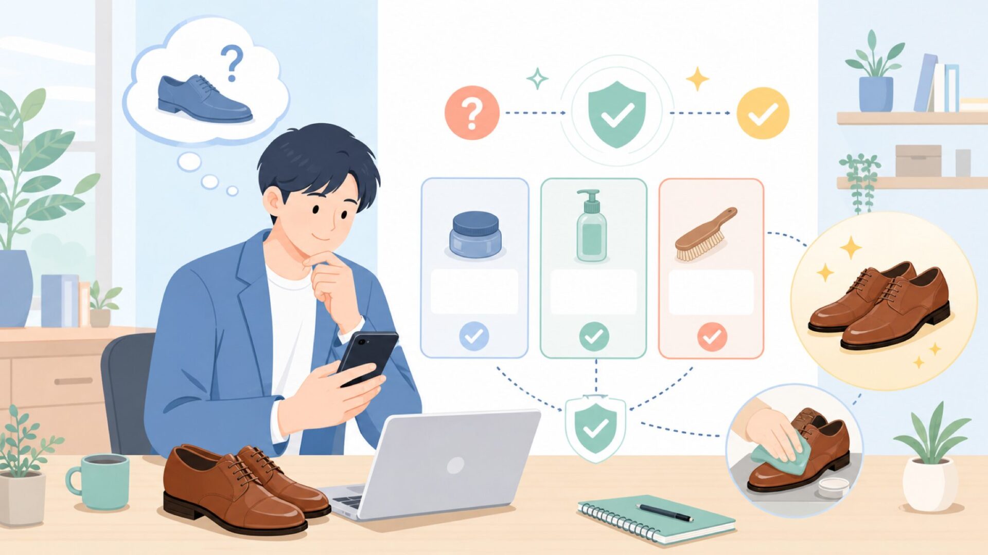 CTA(中間)を表すイラスト