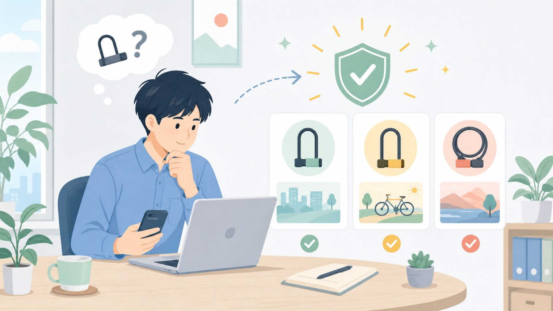 目的別に見るKryptoniteの選び方を表すイラスト
