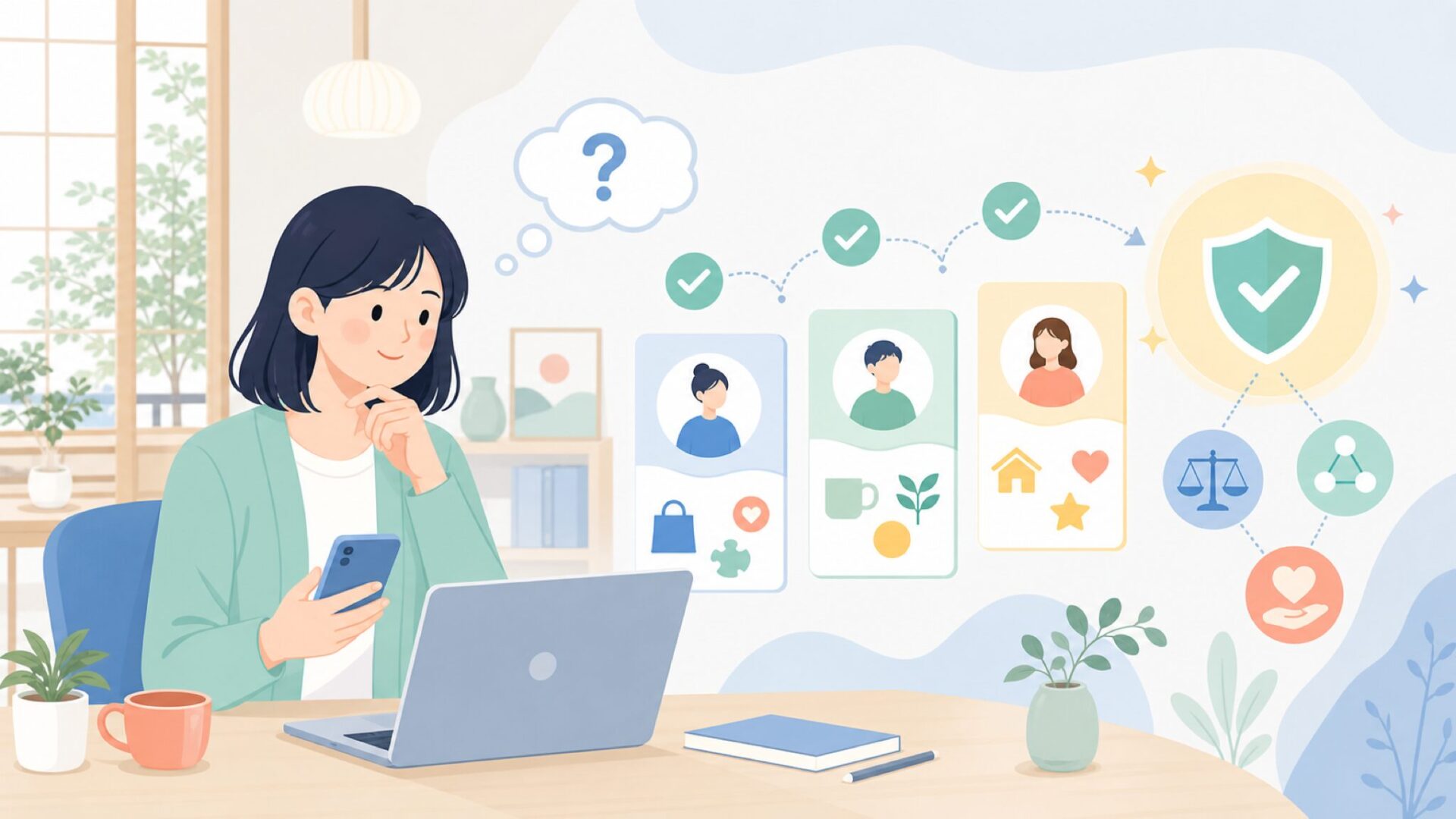 Avery Elleがどんな人に向いているかを表すイラスト