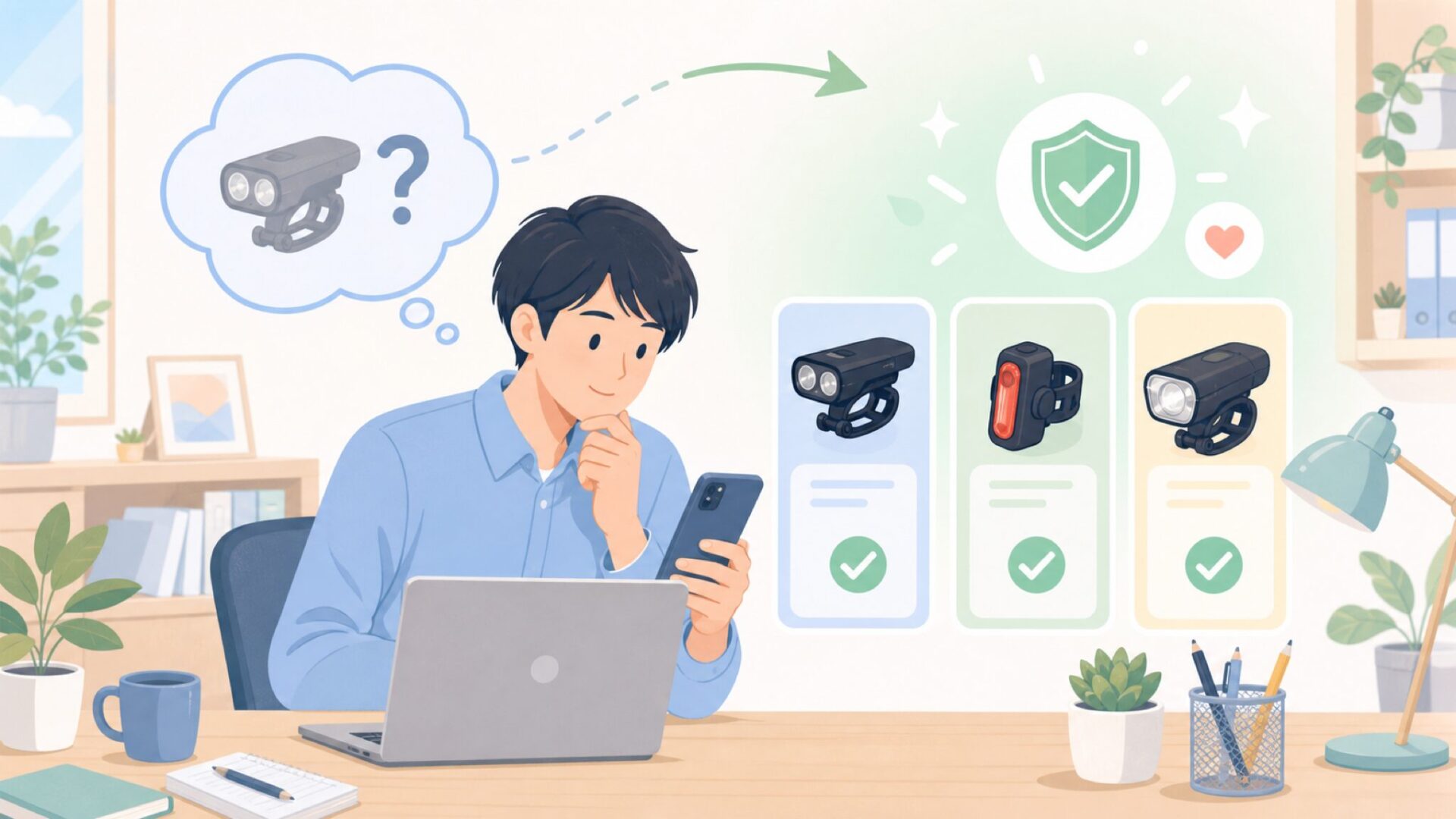 Blitzuが不安なら検討したい代替ブランド候補を表すイラスト