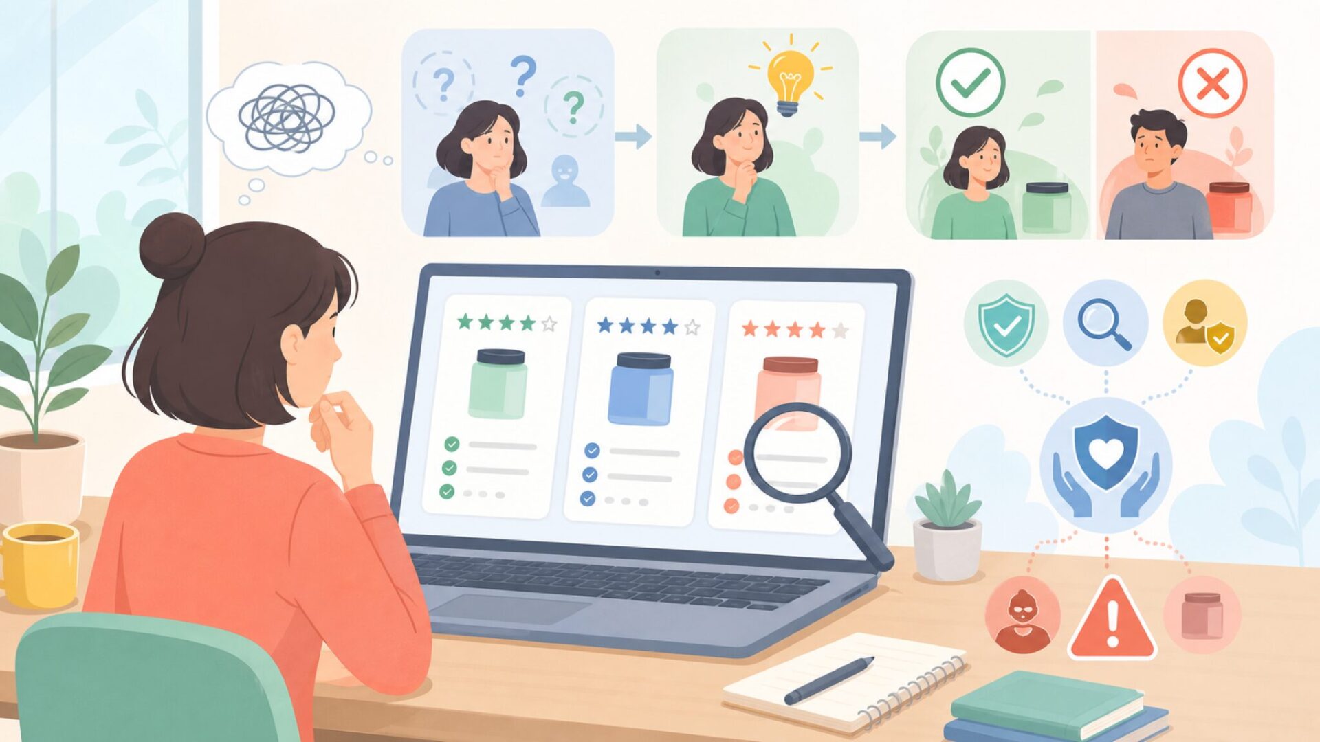 Aisidraを買ってよい人・避けた方がよい人を表すイラスト