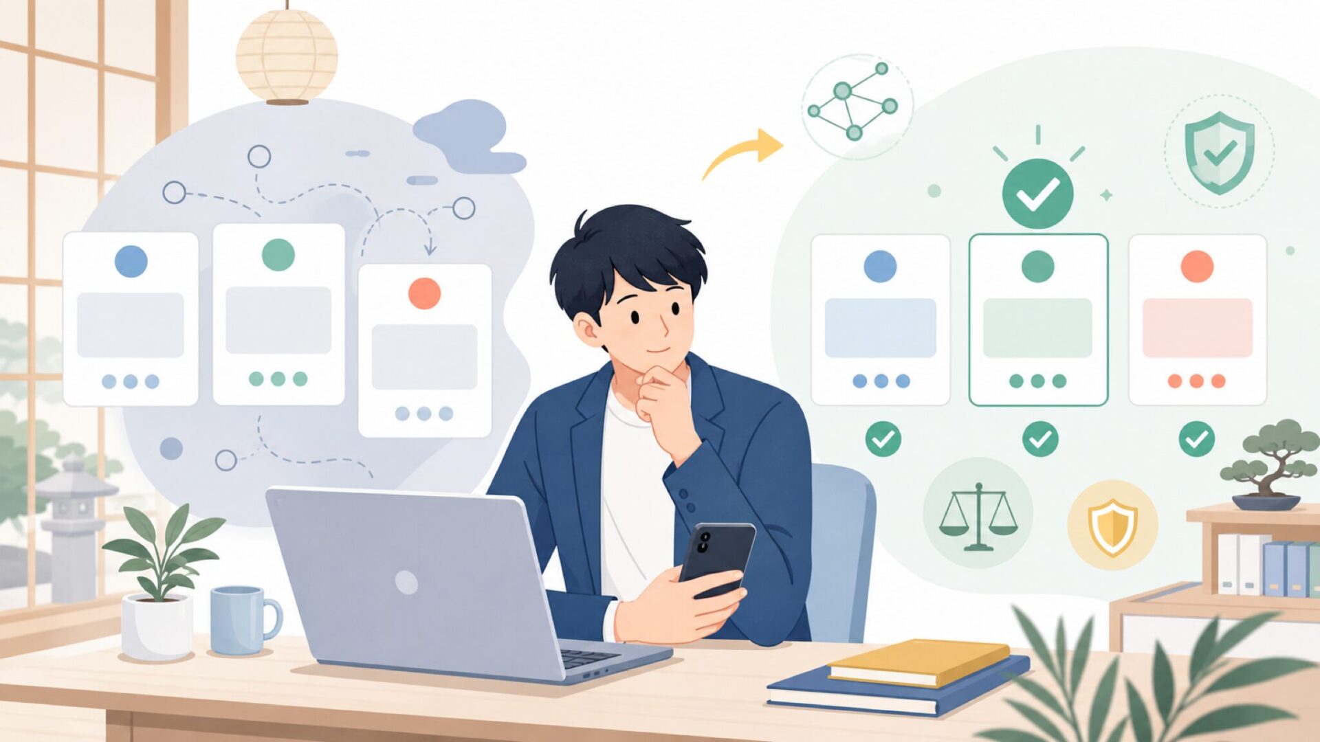 類似ブランドとの違いから見るAPIを選ぶ理由を表すイラスト