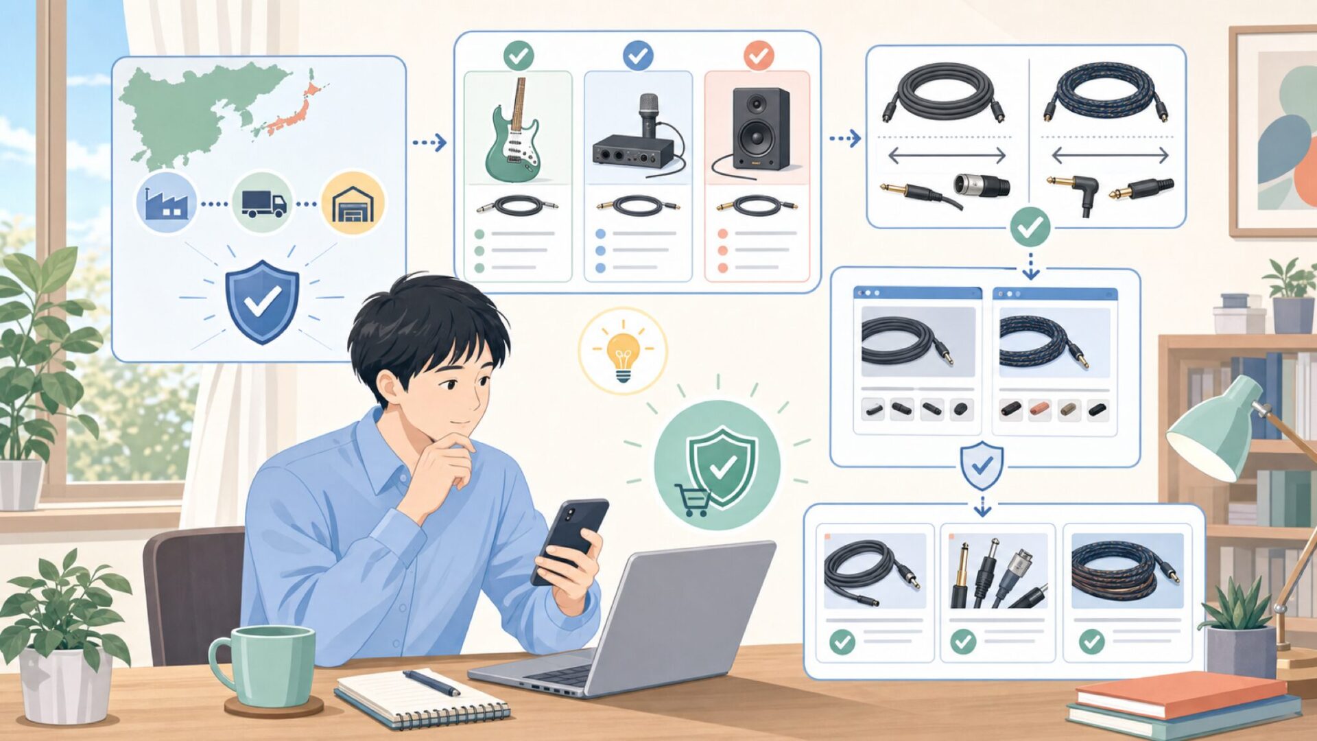 CTA(記事末尾)を表すイラスト