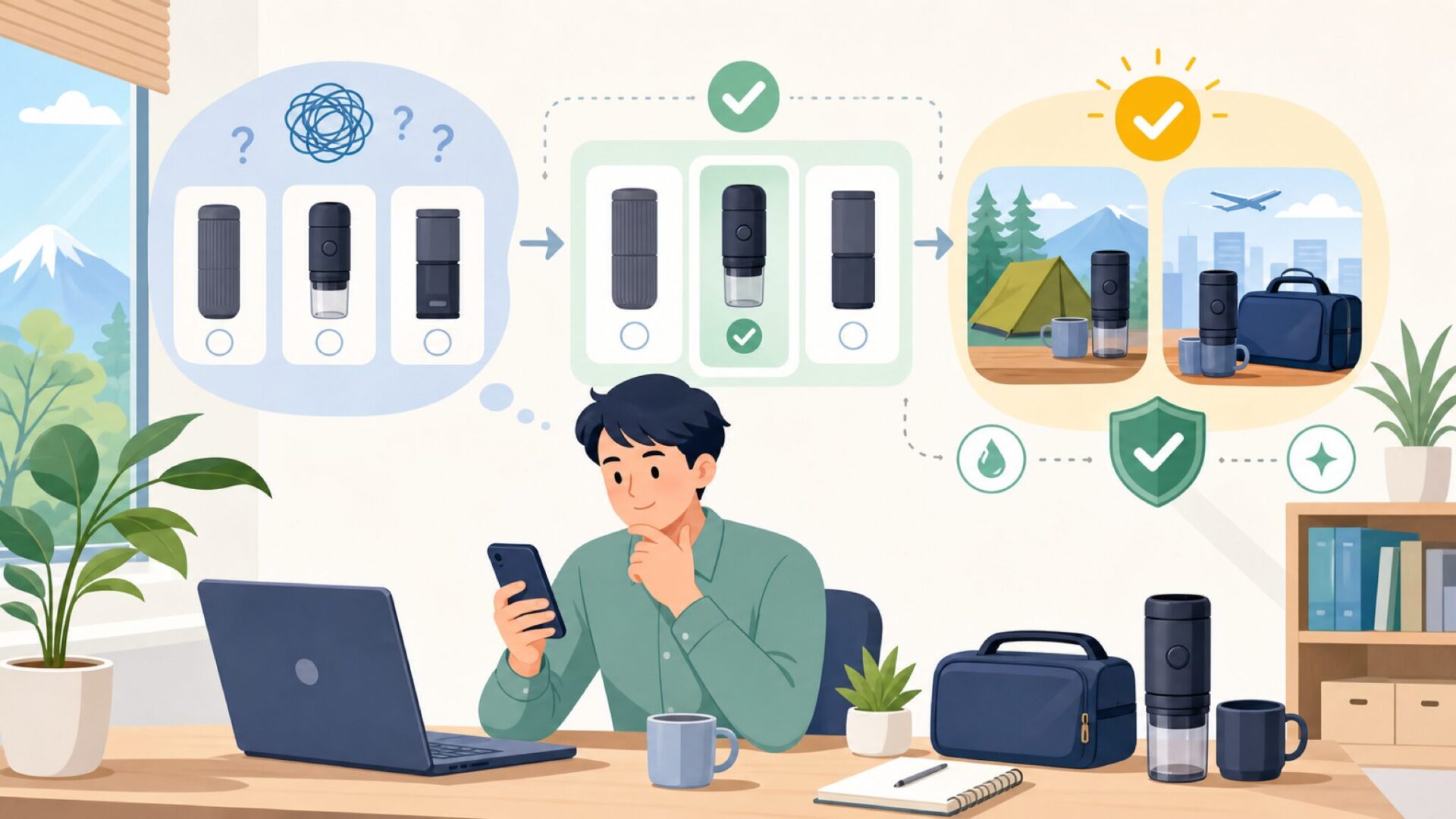 CTA(記事末尾)を表すイラスト