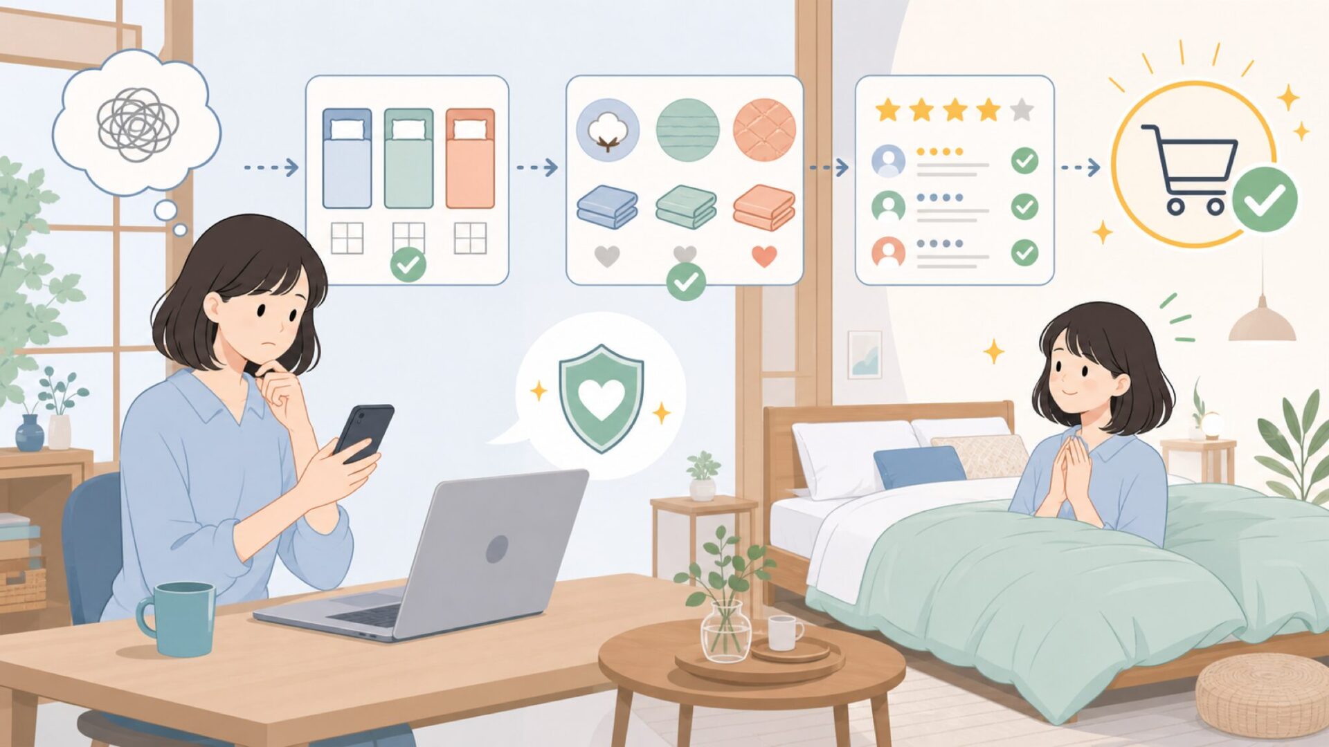 CTA(記事末尾)を表すイラスト