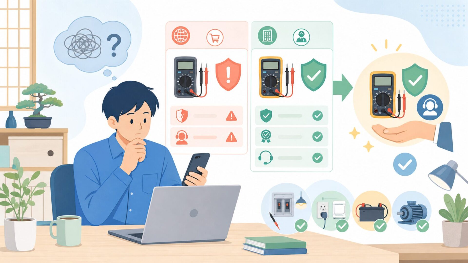 CTA(記事末尾)を表すイラスト
