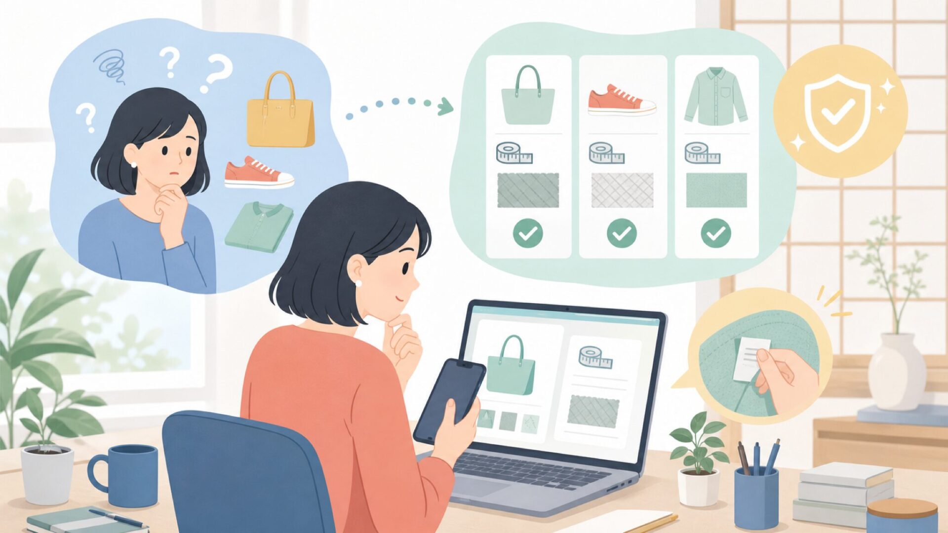 CTA(中間)を表すイラスト