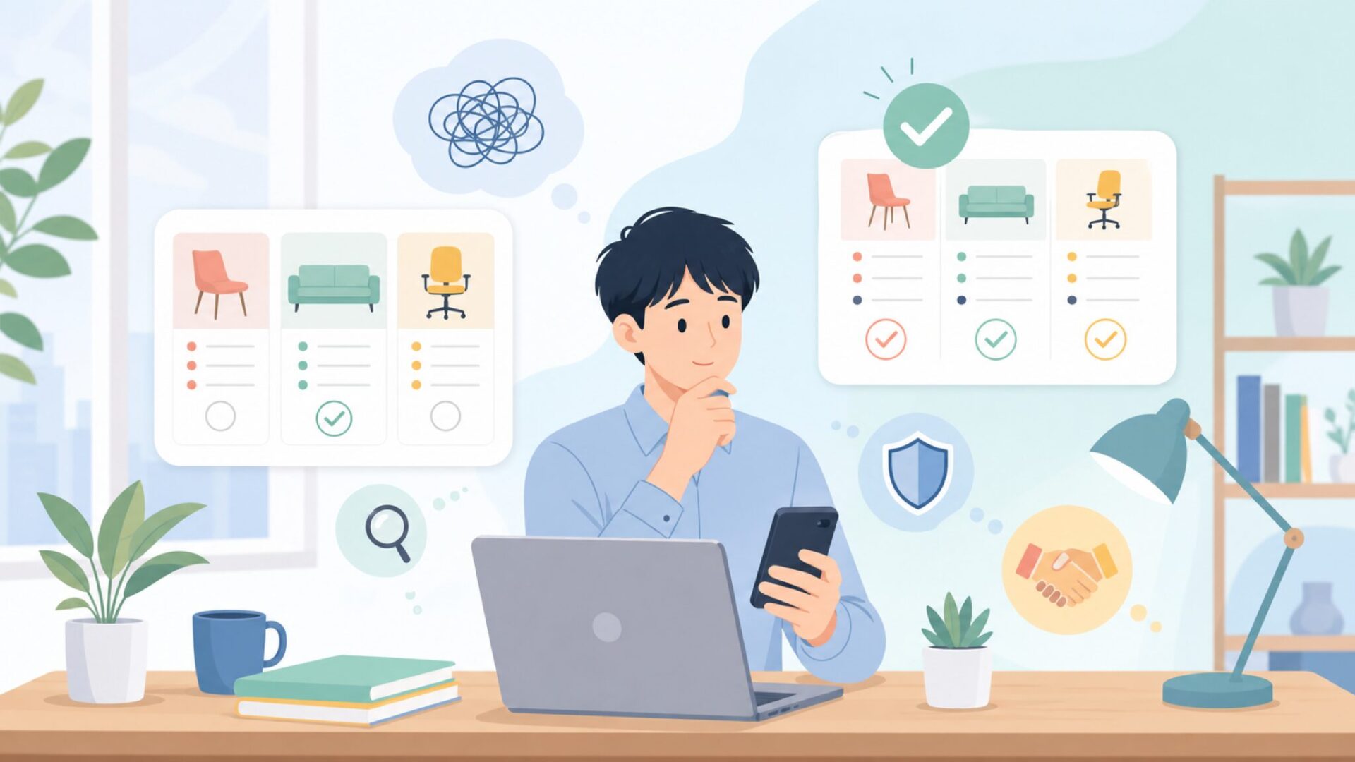 CTA(中間)を表すイラスト