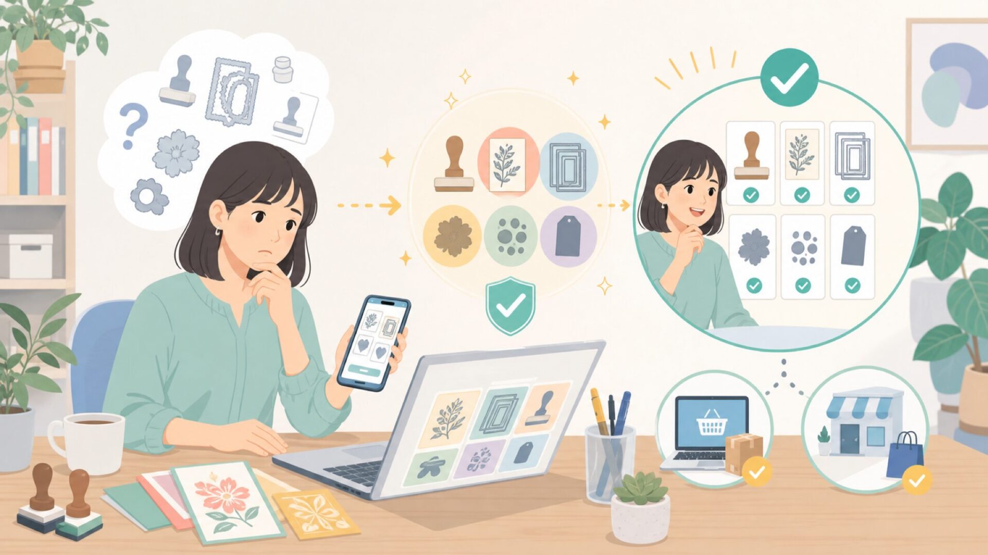 CTA(記事末尾)を表すイラスト