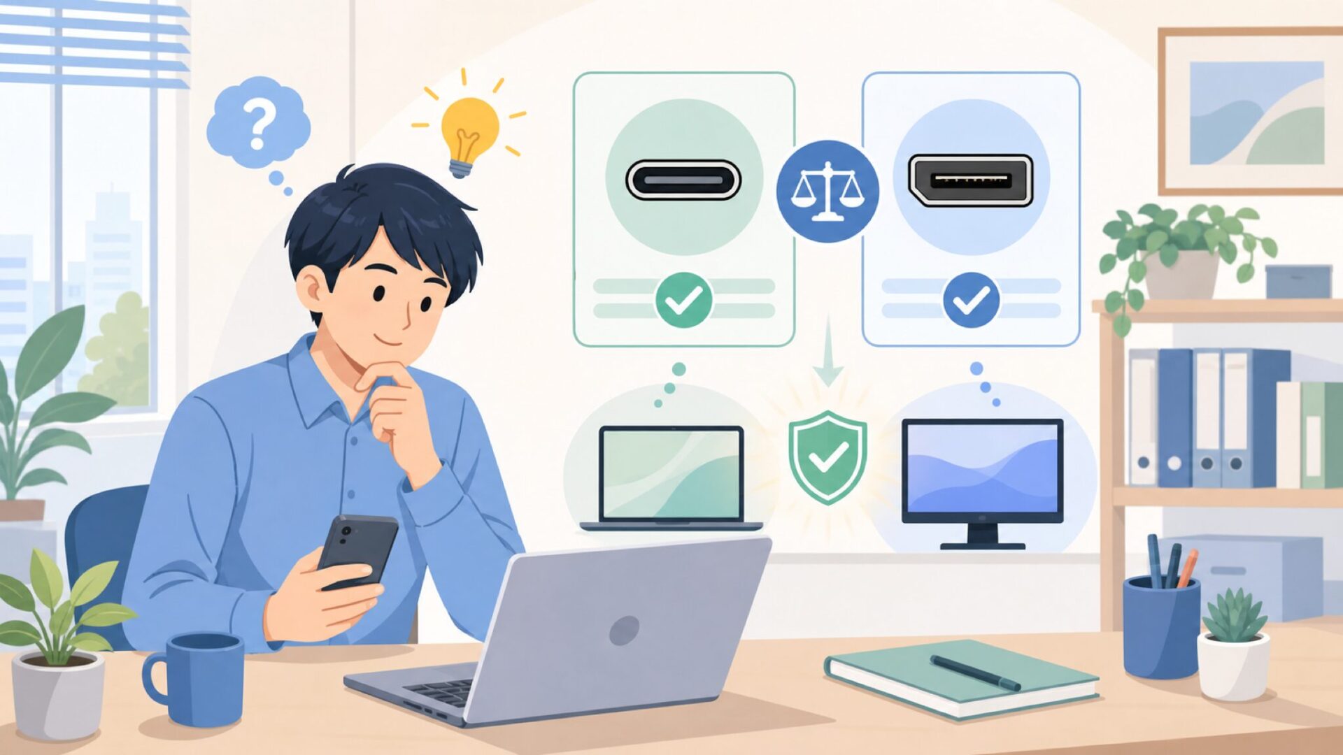 CTA(中間)を表すイラスト