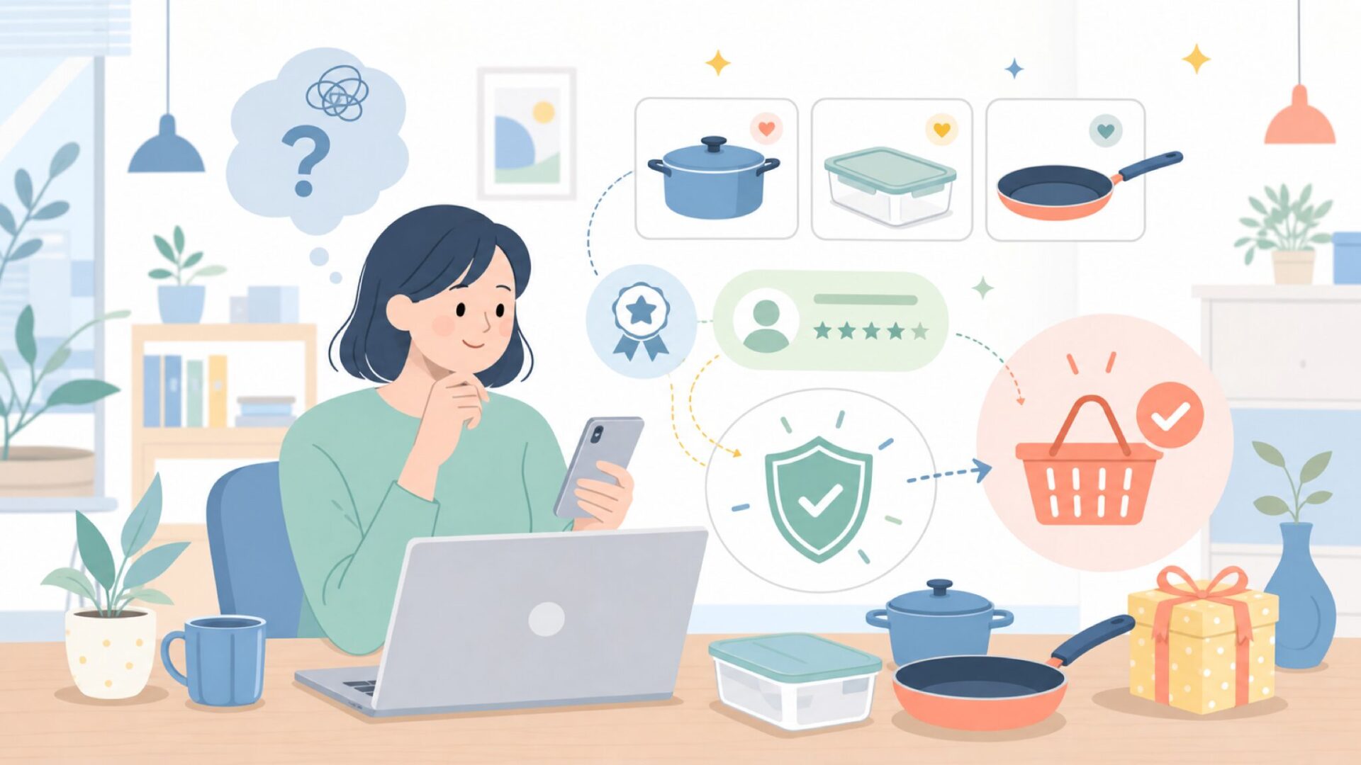 CTA(記事末尾)を表すイラスト