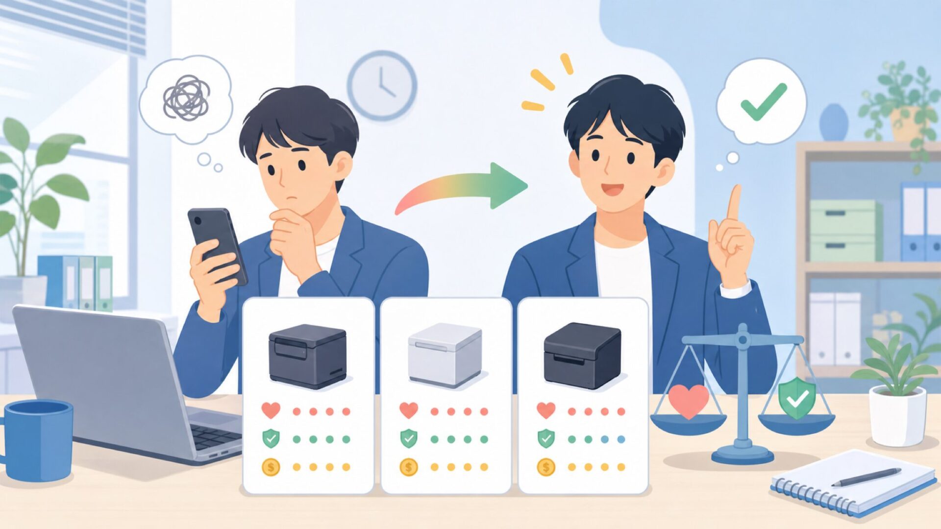 スター精密など国内ブランドとの比較で見える違いを表すイラスト