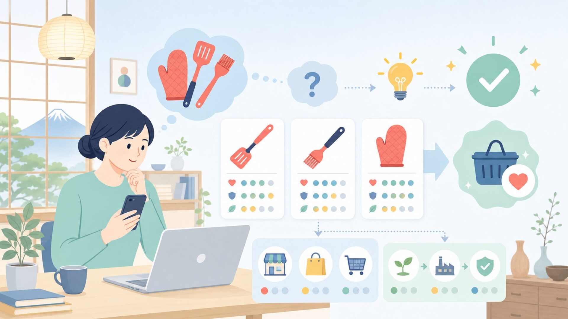 CTA(記事末尾)を表すイラスト