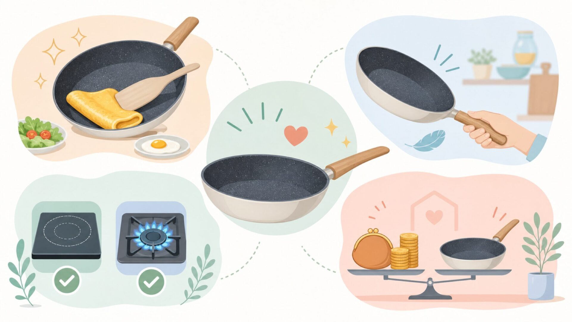 SENSARTEが世界中で支持される4つの理由を表すイラスト