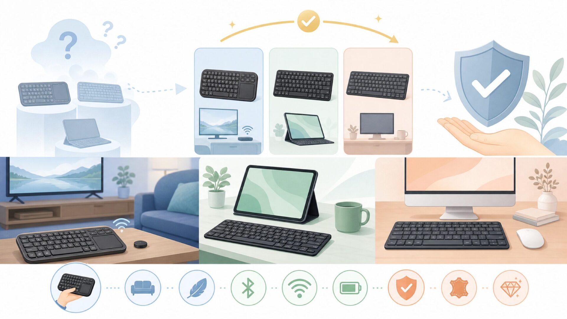 Ewinの代表製品と人気モデルの位置づけを表すイラスト