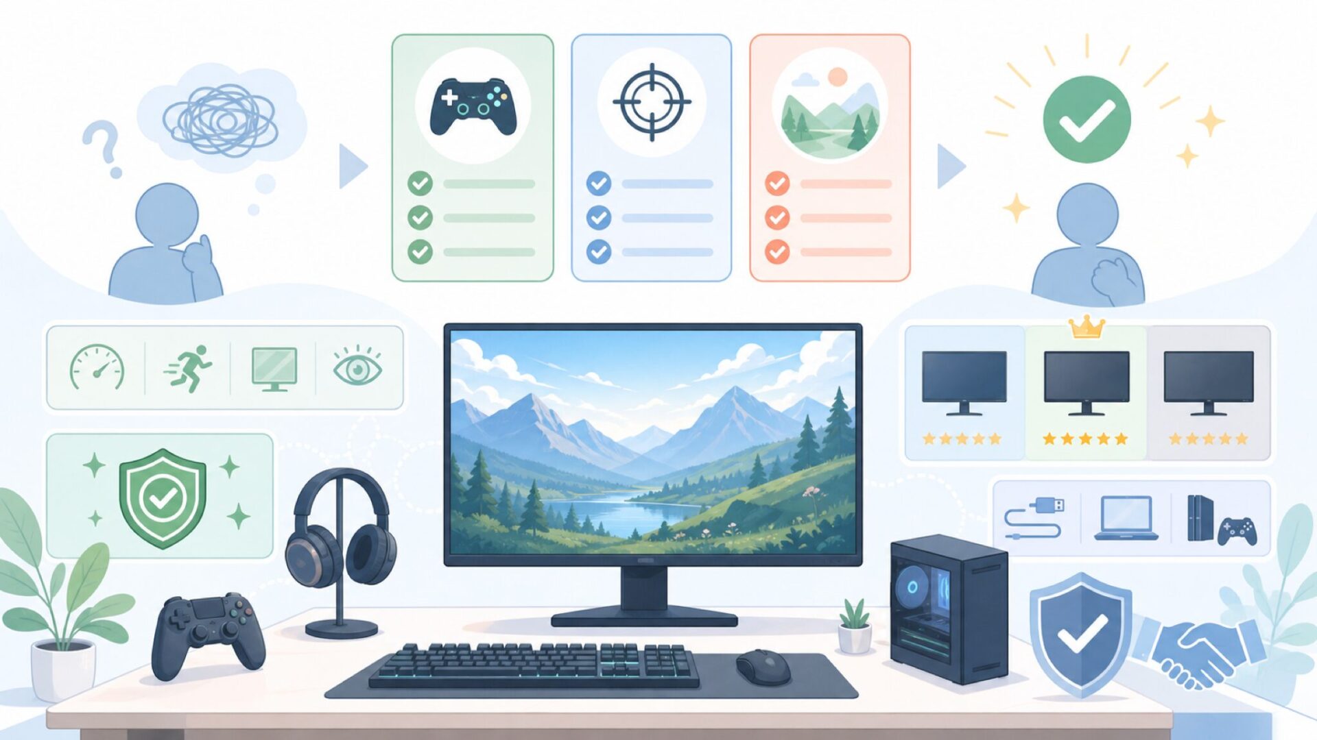 G-MASTERはこんな人におすすめを表すイラスト