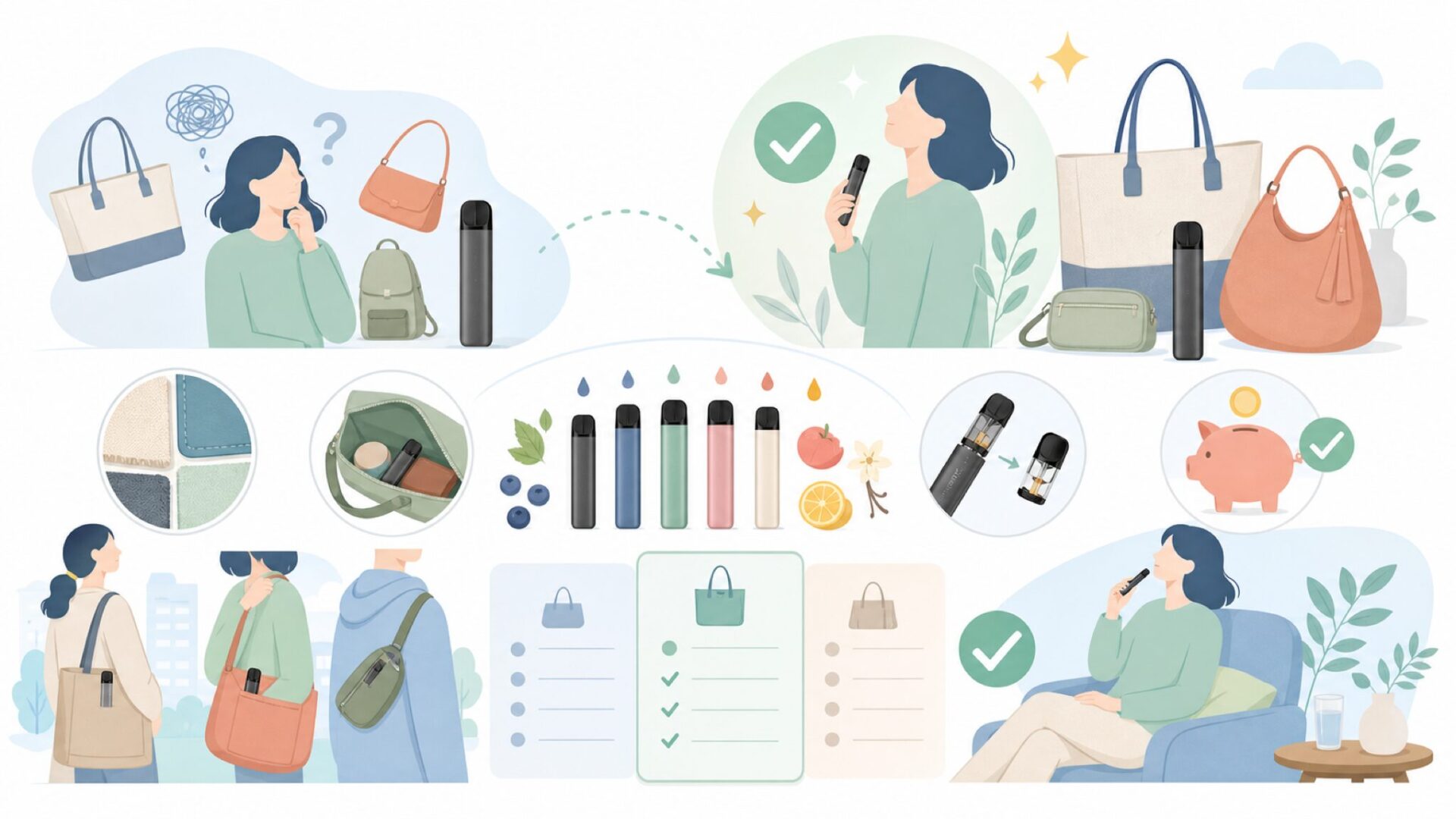 GOTEK Xが選ばれる理由と実際の使用感を表すイラスト